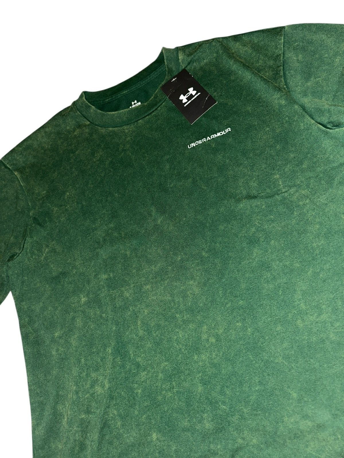 Under Armour Under Armour Oversized Distressed T-Shirt - Men’s S - Green Size US S / EU 44-46 / 1 - 2 Thumbnail