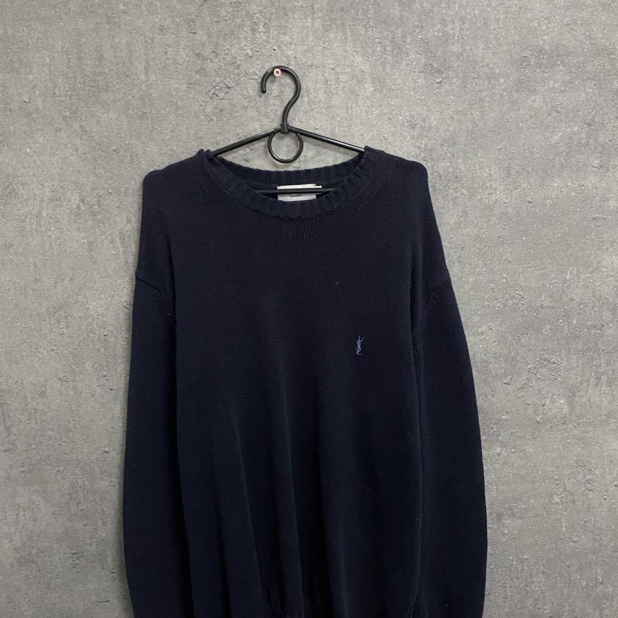 Yves Saint Laurent Vintage YSL Sweater Knit Yves Saint Laurent Sweatshirt Size US XL / EU 56 / 4 - 4 Thumbnail