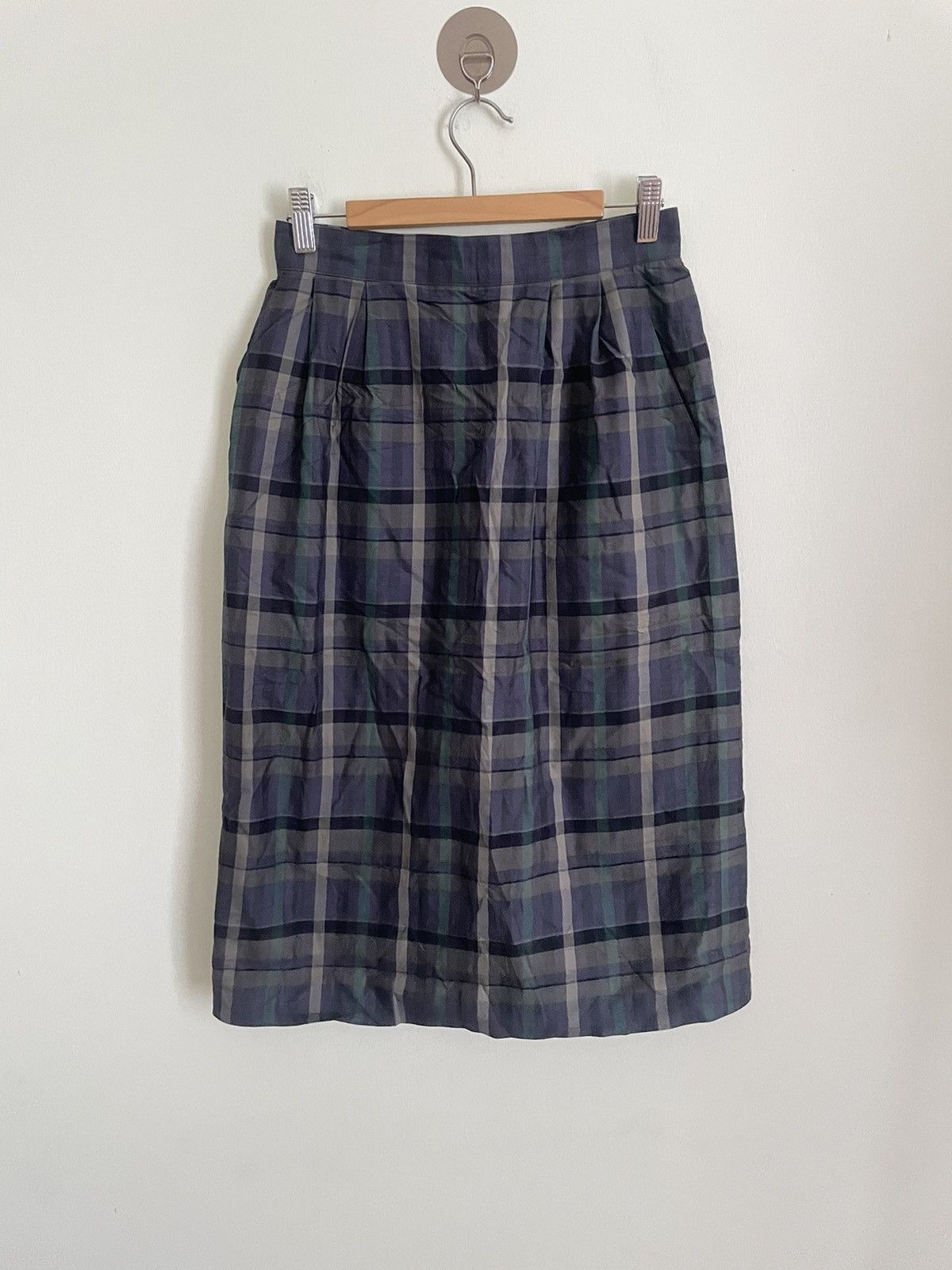 Burberry Burberry Novacheck Midi Skirt Size 27" / US 4 / IT 40 - 1 Thumbnail