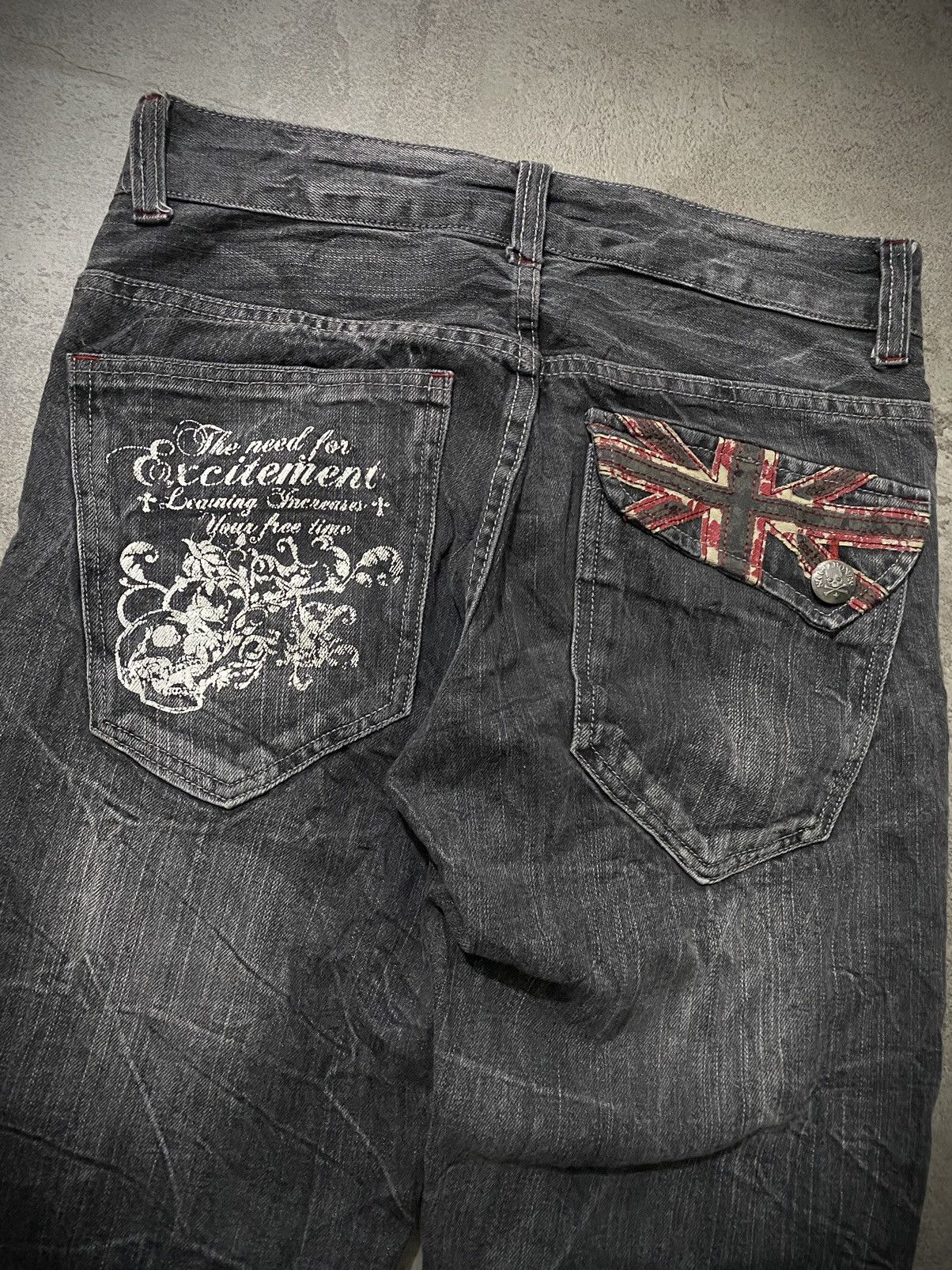 Tornado Mart Lace up rootthree vkei style bootcut jeans Size US 30 / EU 46 - 5 Thumbnail