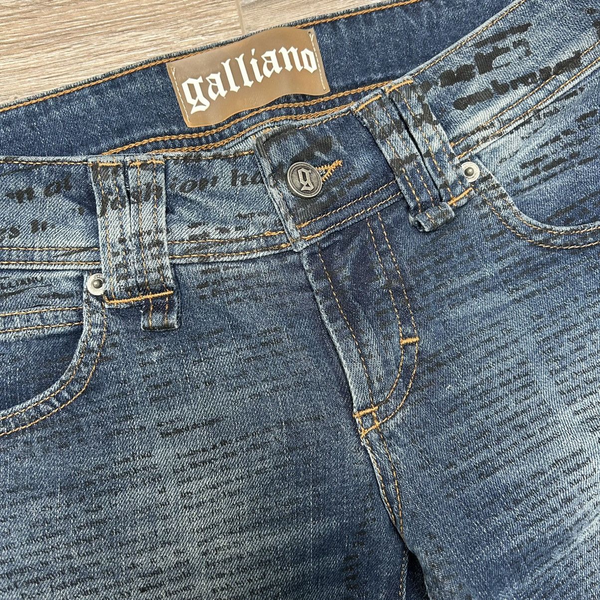 John Galliano John Galliano Gazette jeans Vintage Size 25" / US 0 / IT 36 - 3 Thumbnail