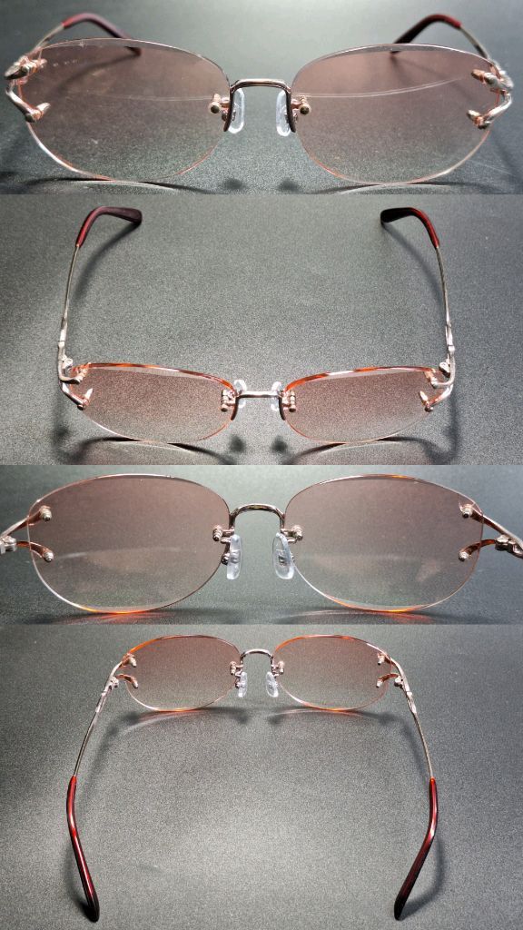 Other SHANPIA Japan Vintage Rimless Tint Sunglasses Y2K Size ONE SIZE - 6 Thumbnail