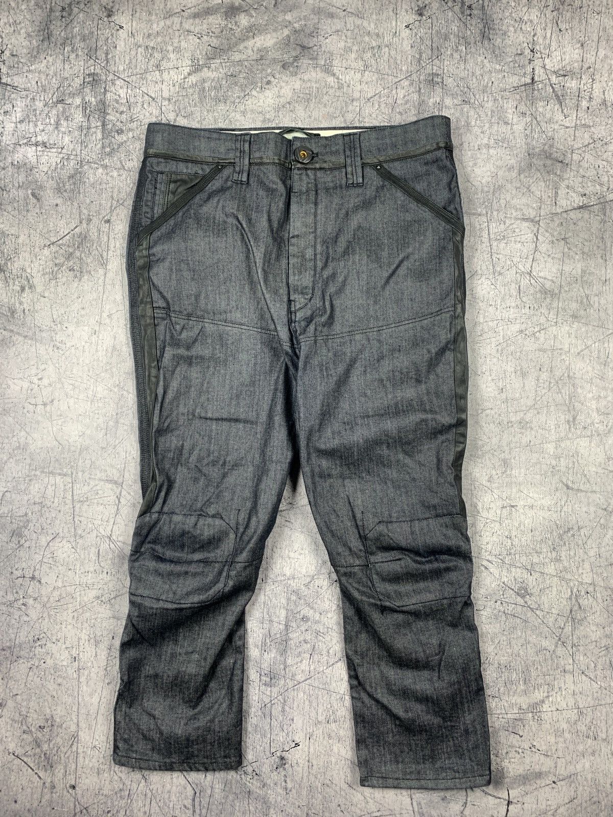 G-Star Designer G-Star Raw Correct Line Multi Zip Biker Jeans 30/34 Size US 30 / EU 46 - 2 Thumbnail