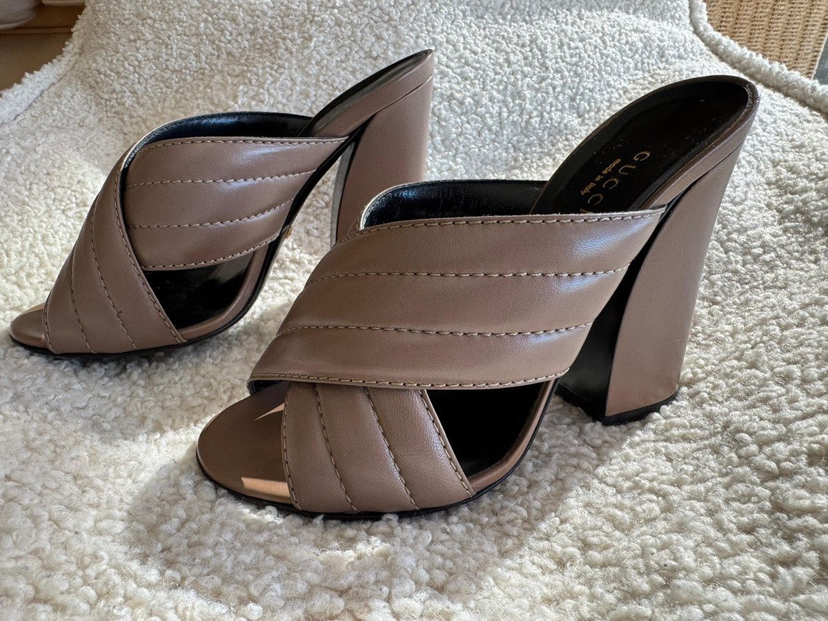 Gucci Gucci Sandals Taupe Size US 7 / IT 37 - 7 Thumbnail