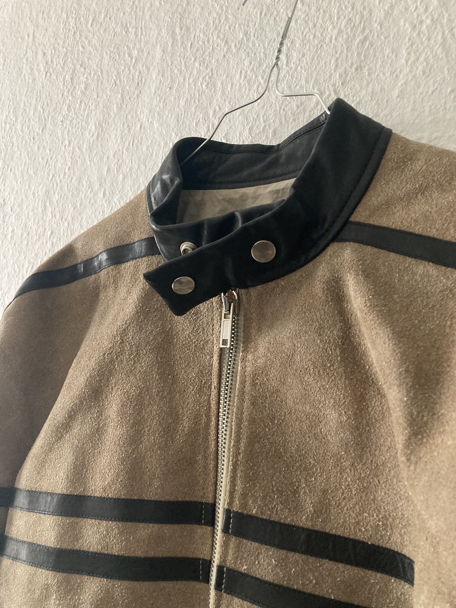 Rick Owens FW12 "MOUNTAIN" Cropped Runway Cow Leather Jacket Rick Owens Size US L / EU 52-54 / 3 - 7 Thumbnail