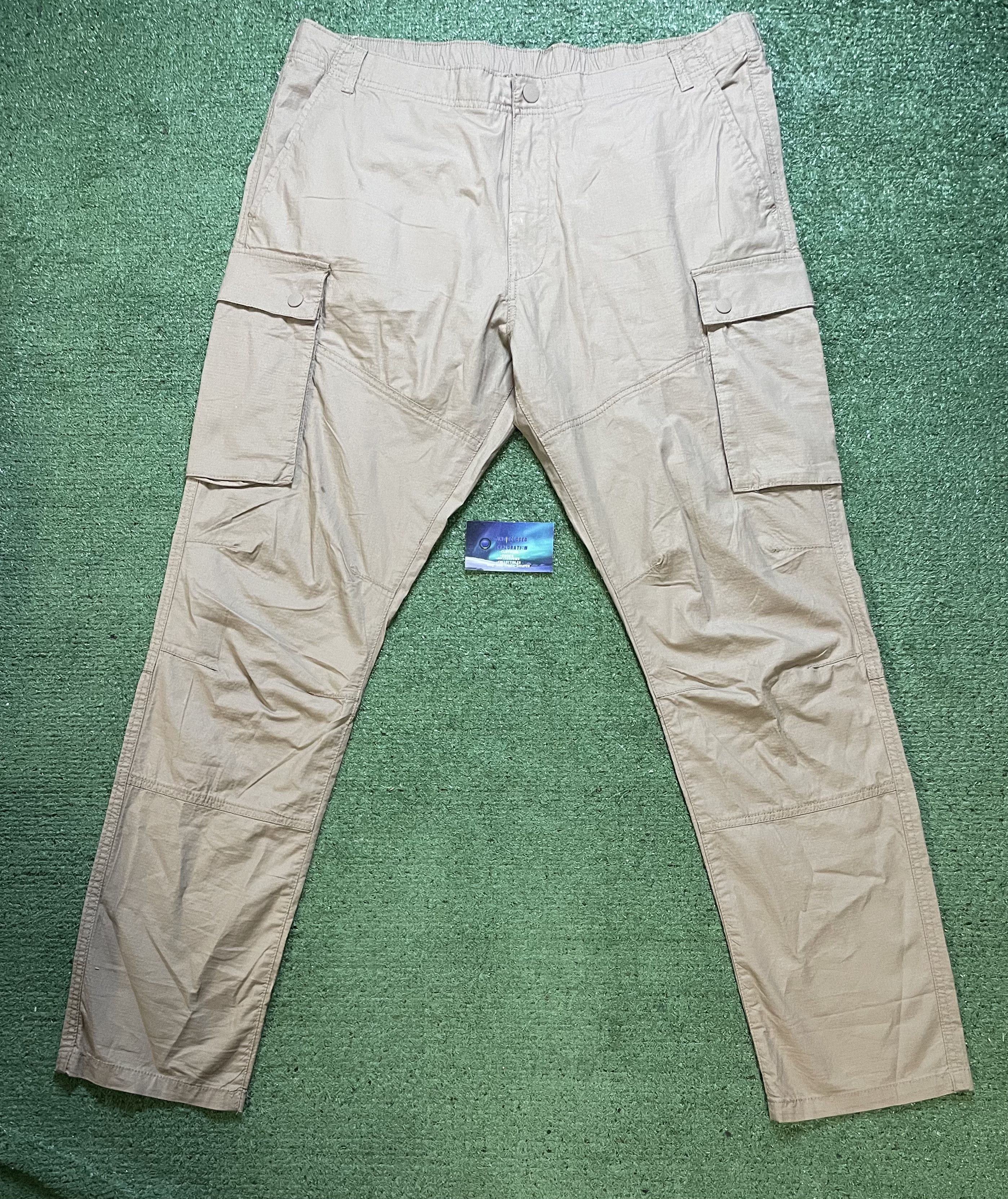 H&M H&M beige cargo pants Size US 36 / EU 52 - 1 Thumbnail