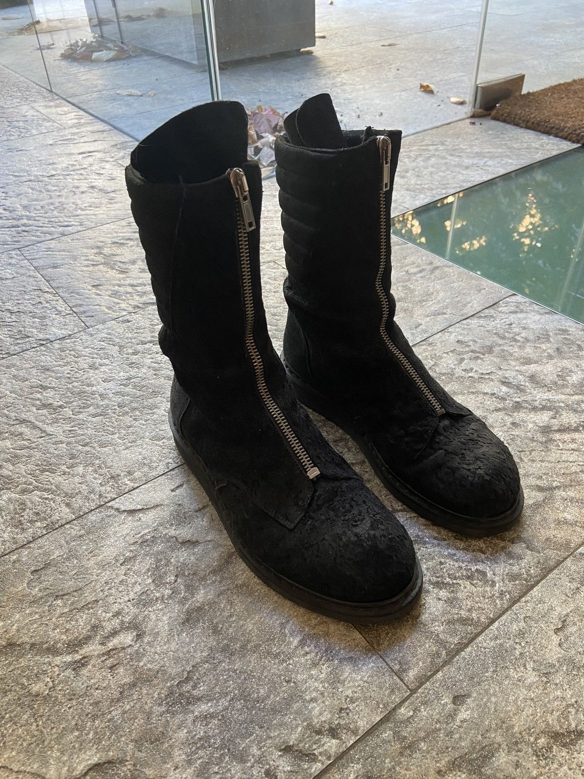 Rick Owens Rick Owens Mohawk Boots Grailed