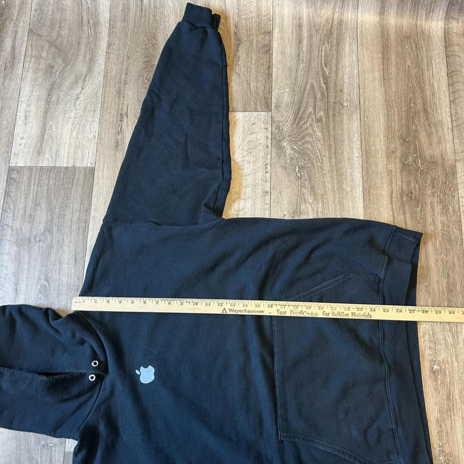 Apple Apple Men's Black Hoody Size US L / EU 52-54 / 3 - 7 Thumbnail