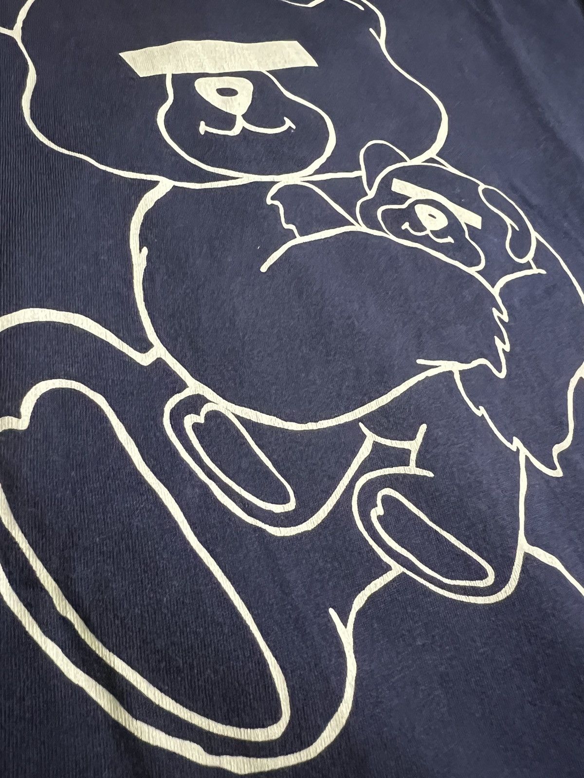 Undercover Vintage Navy Undercover Bear T-Shirt Size US XL / EU 56 / 4 - 3 Thumbnail
