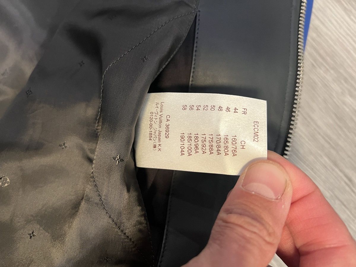 Louis Vuitton Louis Vuitton Men’s Leather Racer Jacket size 48 Size US M / EU 48-50 / 2 - 10 Thumbnail