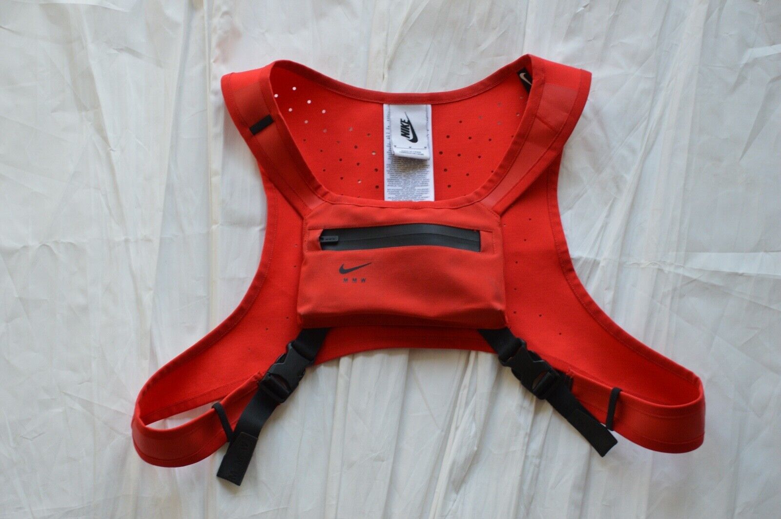 MMW × Nike Nike Red MMW Edition L NRG Training Series 003 Vest Size ONE SIZE - 9 Thumbnail