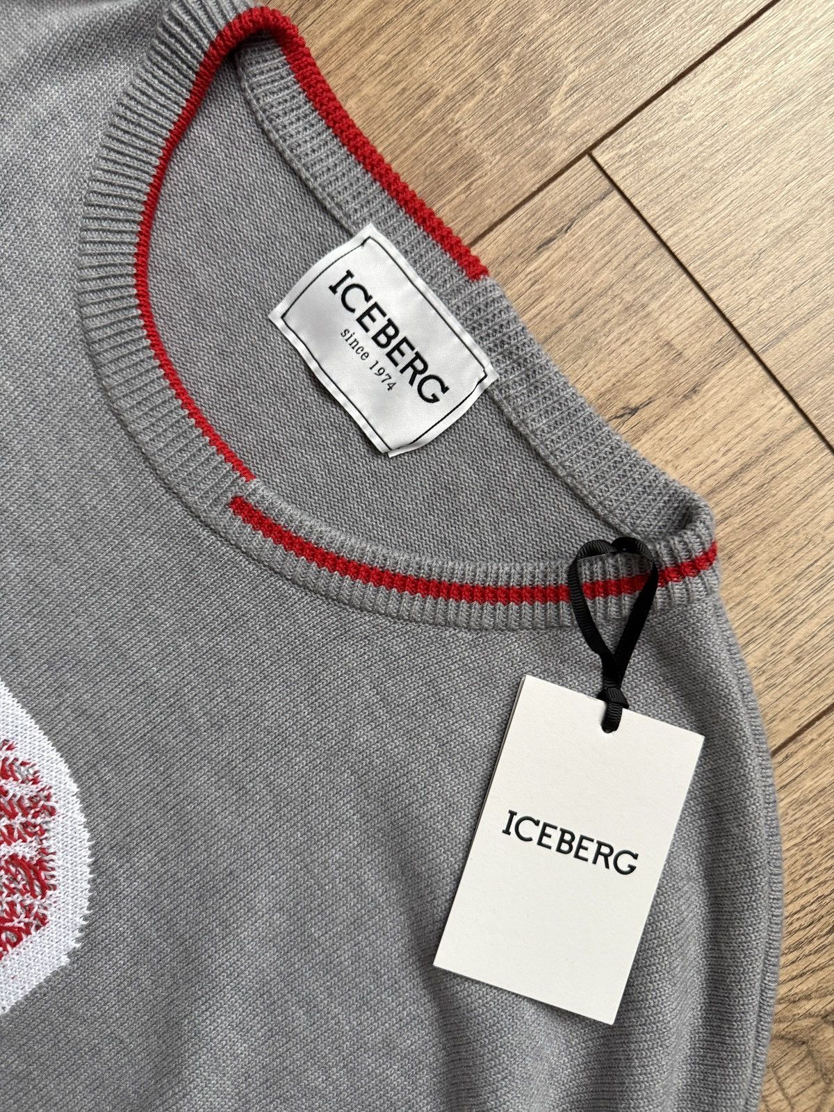Iceberg Sweter Iceberg Maglia Girocollo Snoopy Size US XXL / EU 58 / 5 - 8 Thumbnail