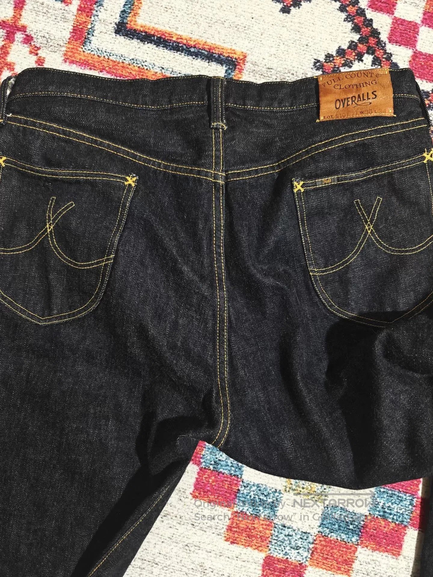 Full Count & Co. FULL COUNT X DC S101xx Raw Denim Jeans. Size US 36 / EU 52 - 7 Thumbnail