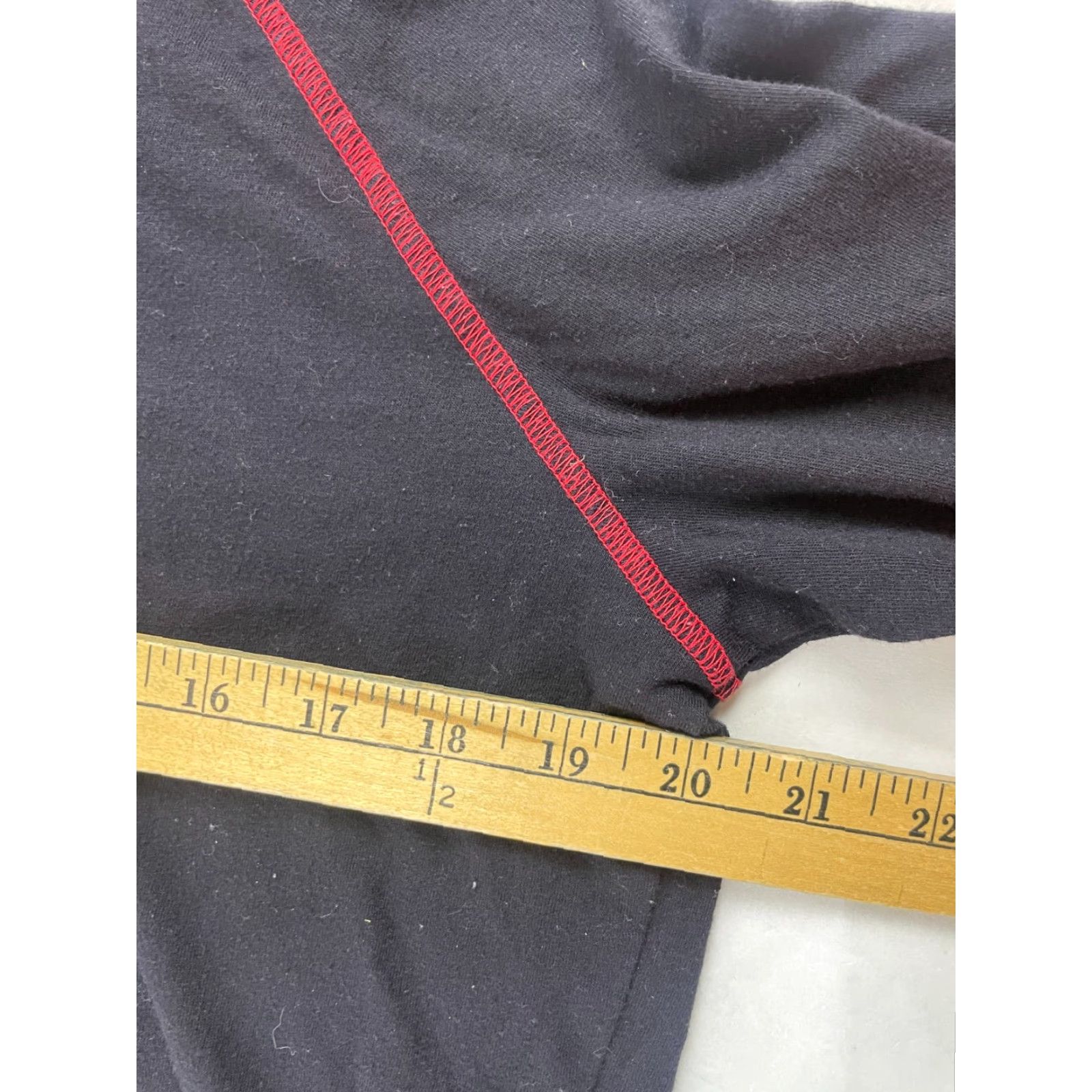 Vintage SLEEP CHIC PJ Shirt Women Large Black Santa Little Helper Wine Glass Nightwear Christmas Costume Gift Size L / US 10 / IT 46 - 5 Thumbnail