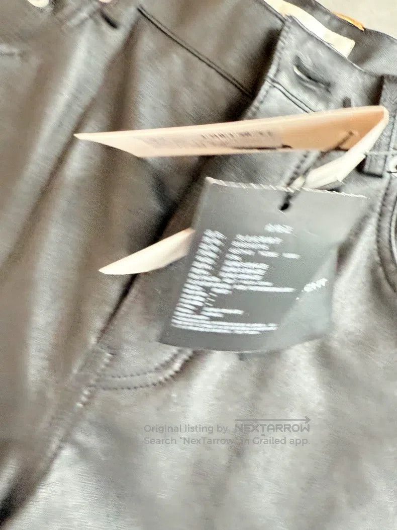 Saint Laurent Paris Saint Laurent Paris Leather Shorts Size 35" - 6 Thumbnail