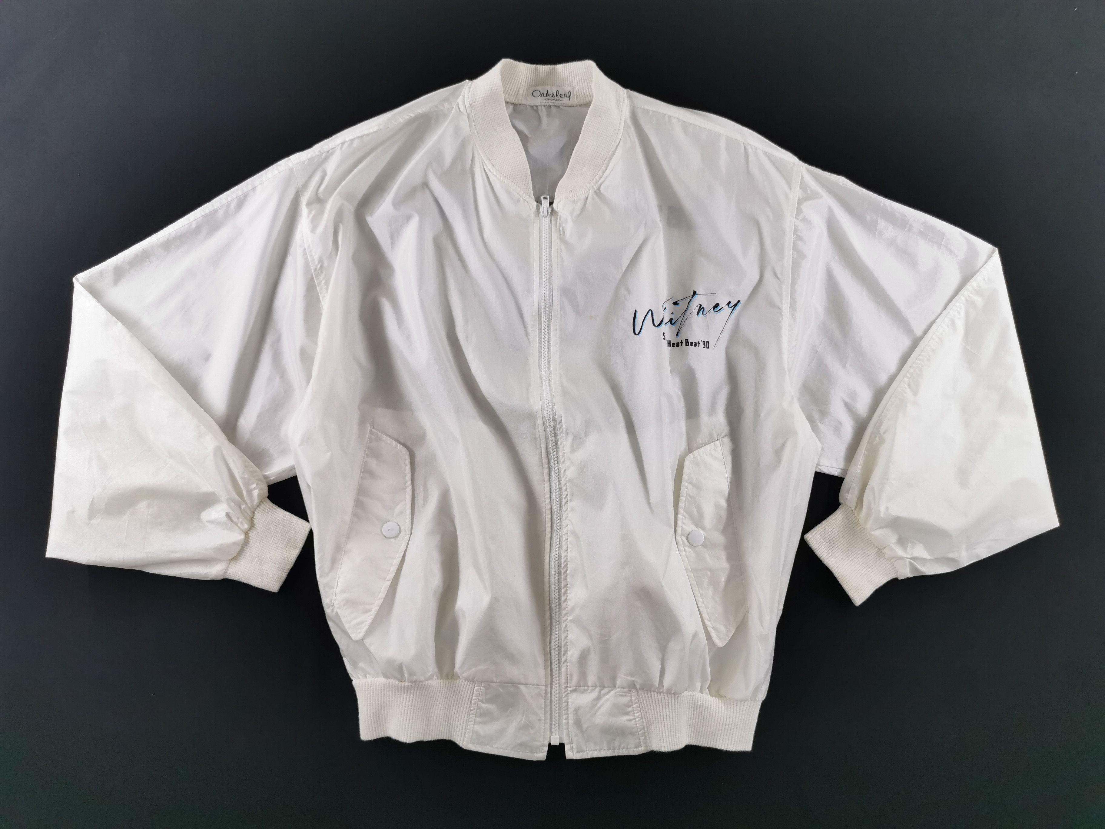 Vintage Vintage 90's Whitney Houston Sanyo Heat Beat Windbreaker Size US M / EU 48-50 / 2 - 4 Thumbnail