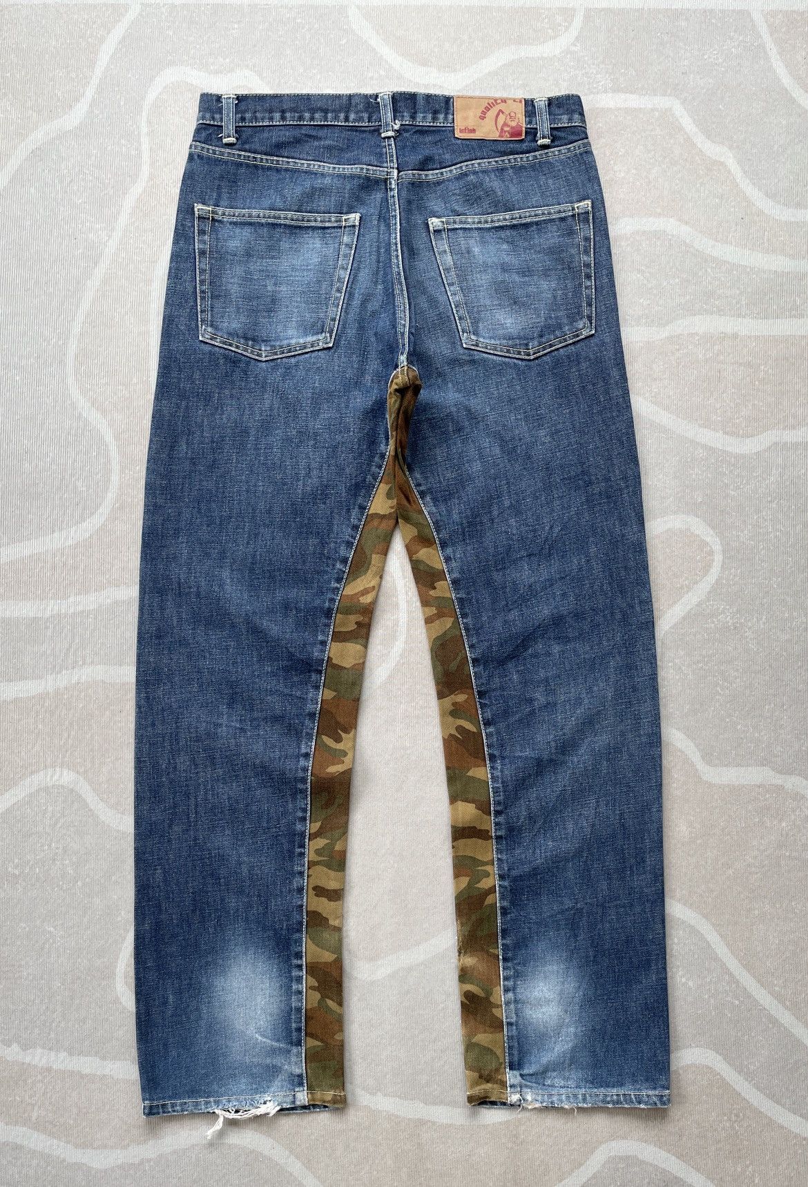 Other Leflah Half Camouflage Jeans (P80) Size US 33 - 3 Thumbnail