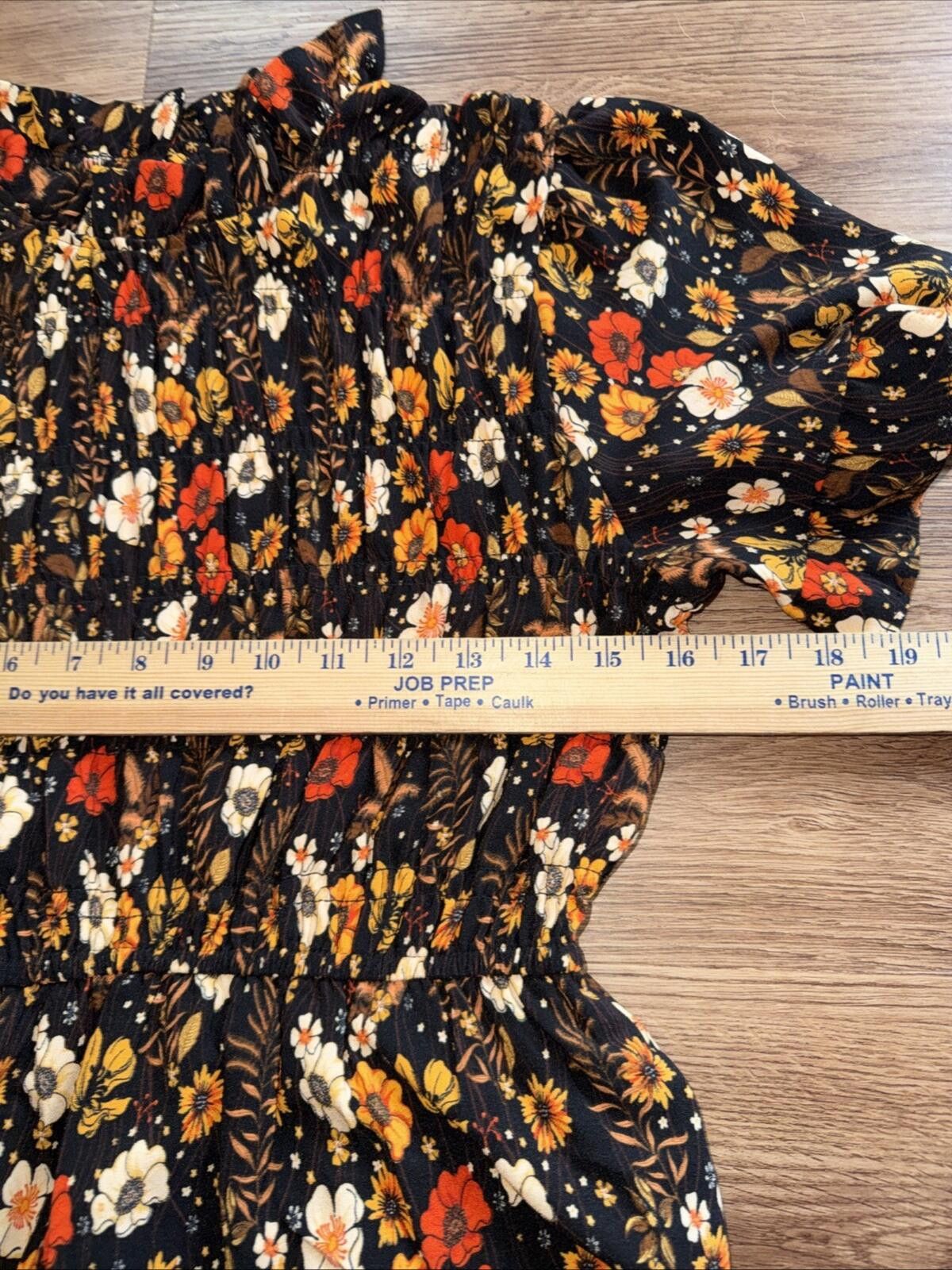 Flower Mountain Simply Southern Tiered Lace Floral Ruffle Dress Size Small Size S / US 4 / IT 40 - 5 Thumbnail