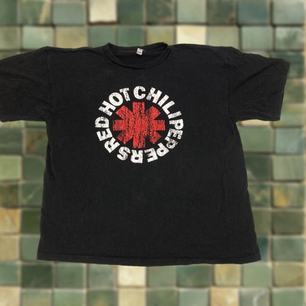 AAA VINTAGE AAA All Style Heavyweight Cotton Red Hot Chili Peppers RHCP T-Shirt 2XL Men Red Mens Size US XXL / EU 58 / 5 - 1 Thumbnail
