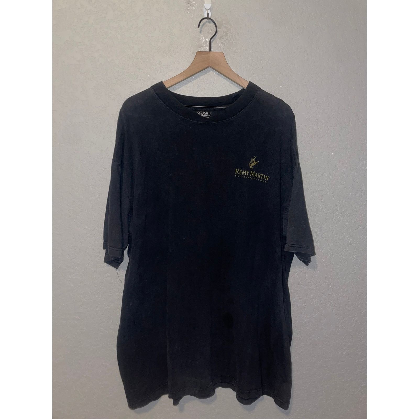 Remy Vintage Remy Martin Shirt Fine Champagne Cognac Tee 3XL VTG Size US XXL / EU 58 / 5 - 1 Thumbnail