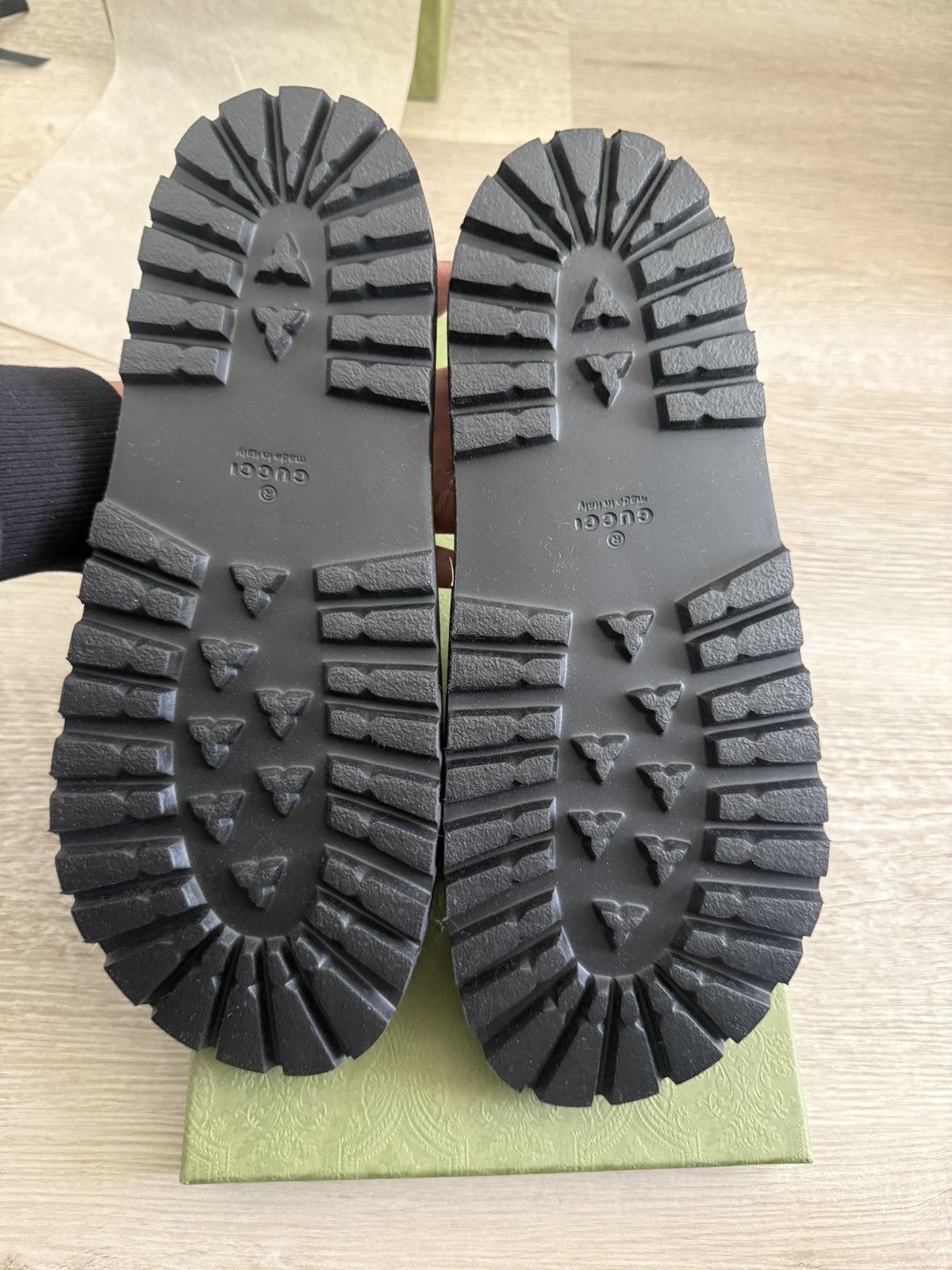 Gucci Gucci Web Signature Stripe Sandals Size US 12 / EU 45 - 3 Thumbnail