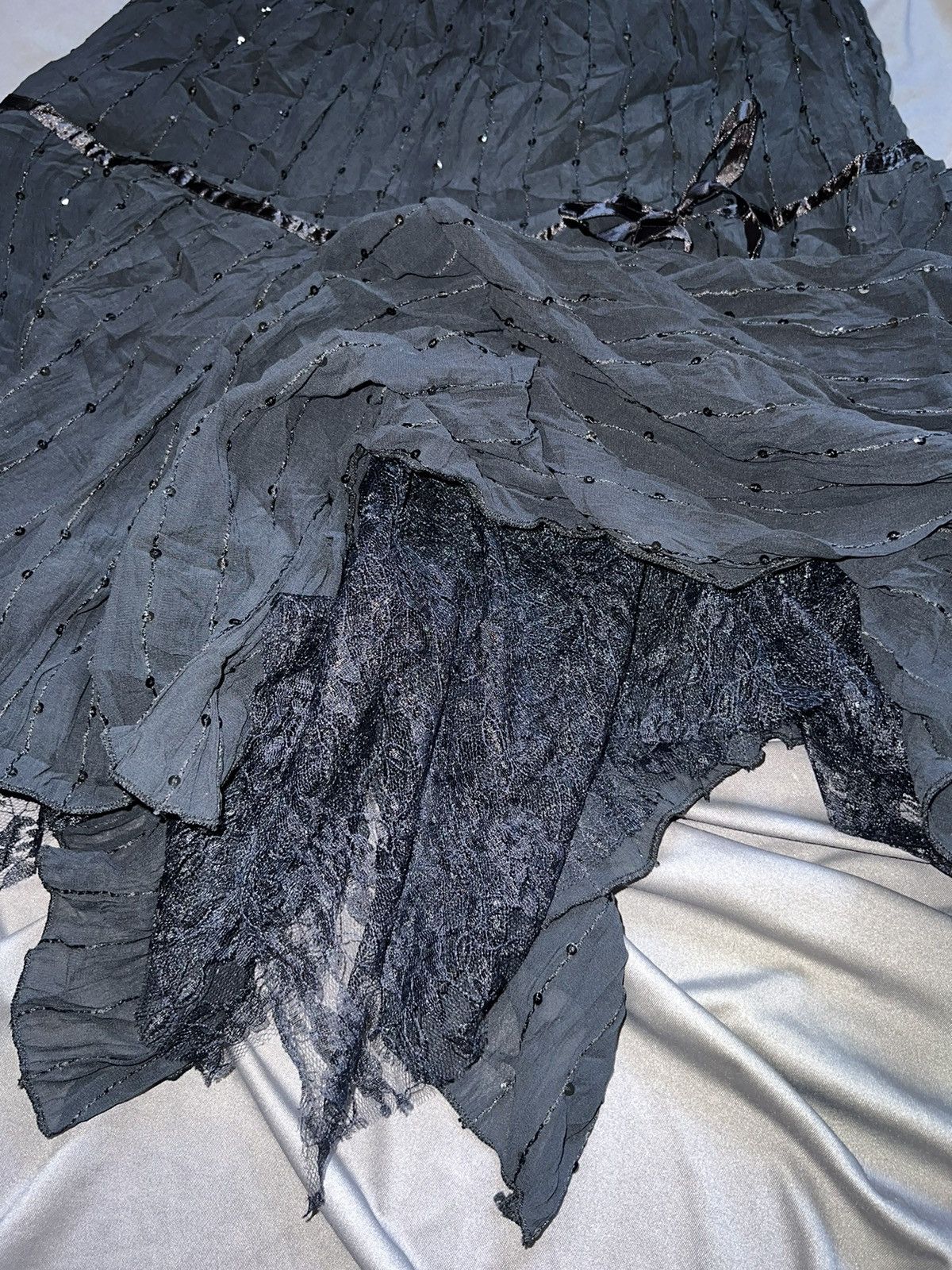 Japanese Brand × Seditionaries FLuTter asymmetrical sequin layered midi skirts 💫➕ Size 27" / US 4 / IT 40 - 8 Thumbnail