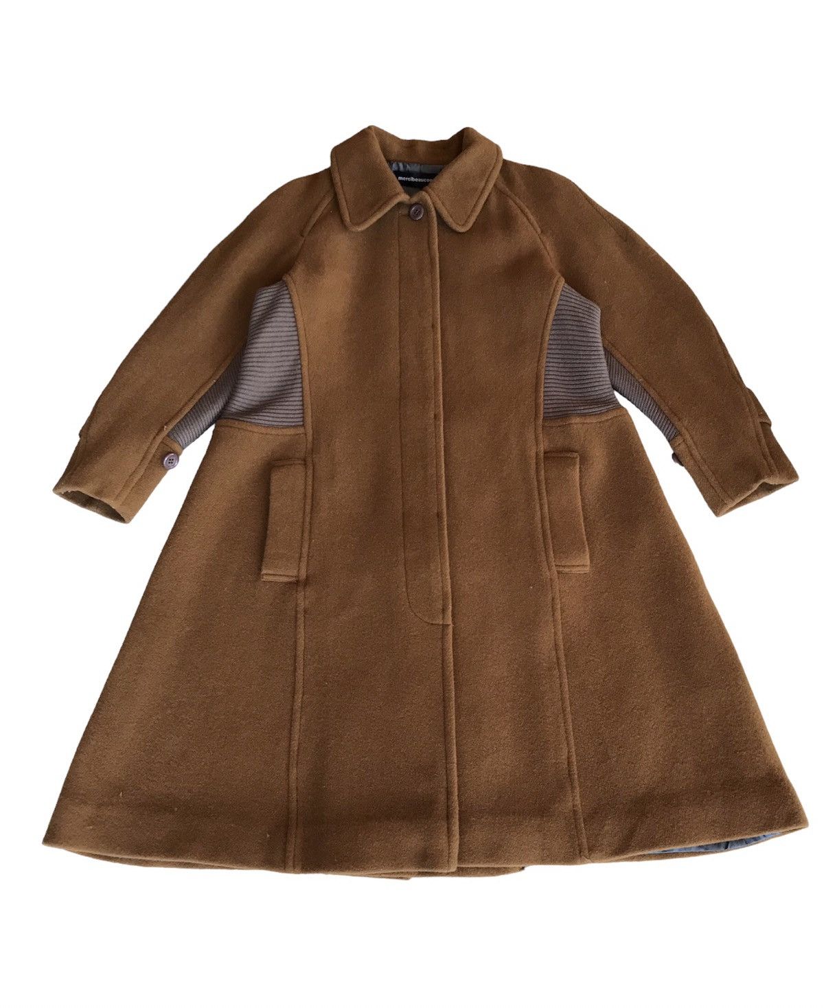 mercibeaucoup MERCIBEUCOUP ISSEY MIYAKE WOOL LONG COAT Size M / US 6-8 / IT 42-44 - 1 Thumbnail