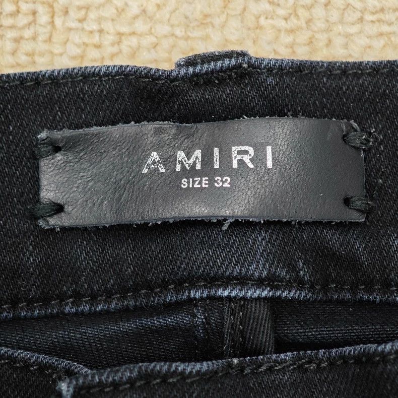 Amiri Amiri black ripped jeans Size US 32 / EU 48 - 3 Thumbnail