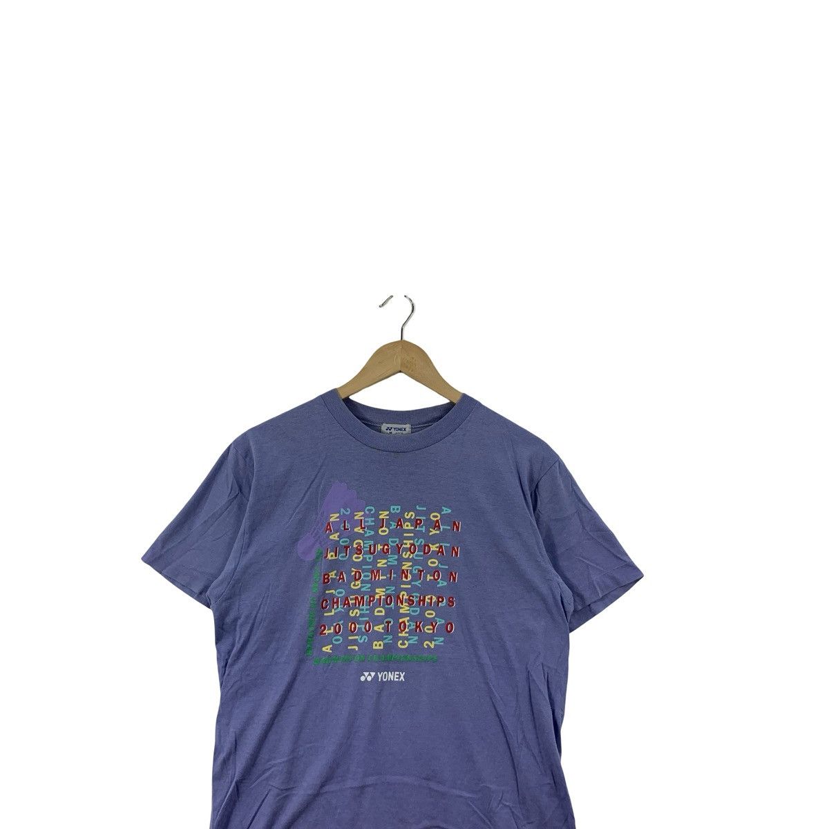 Vintage Vintage Yonex Badminton Championships 2000 Tokyo Graphic Tee Size US M / EU 48-50 / 2 - 2 Thumbnail
