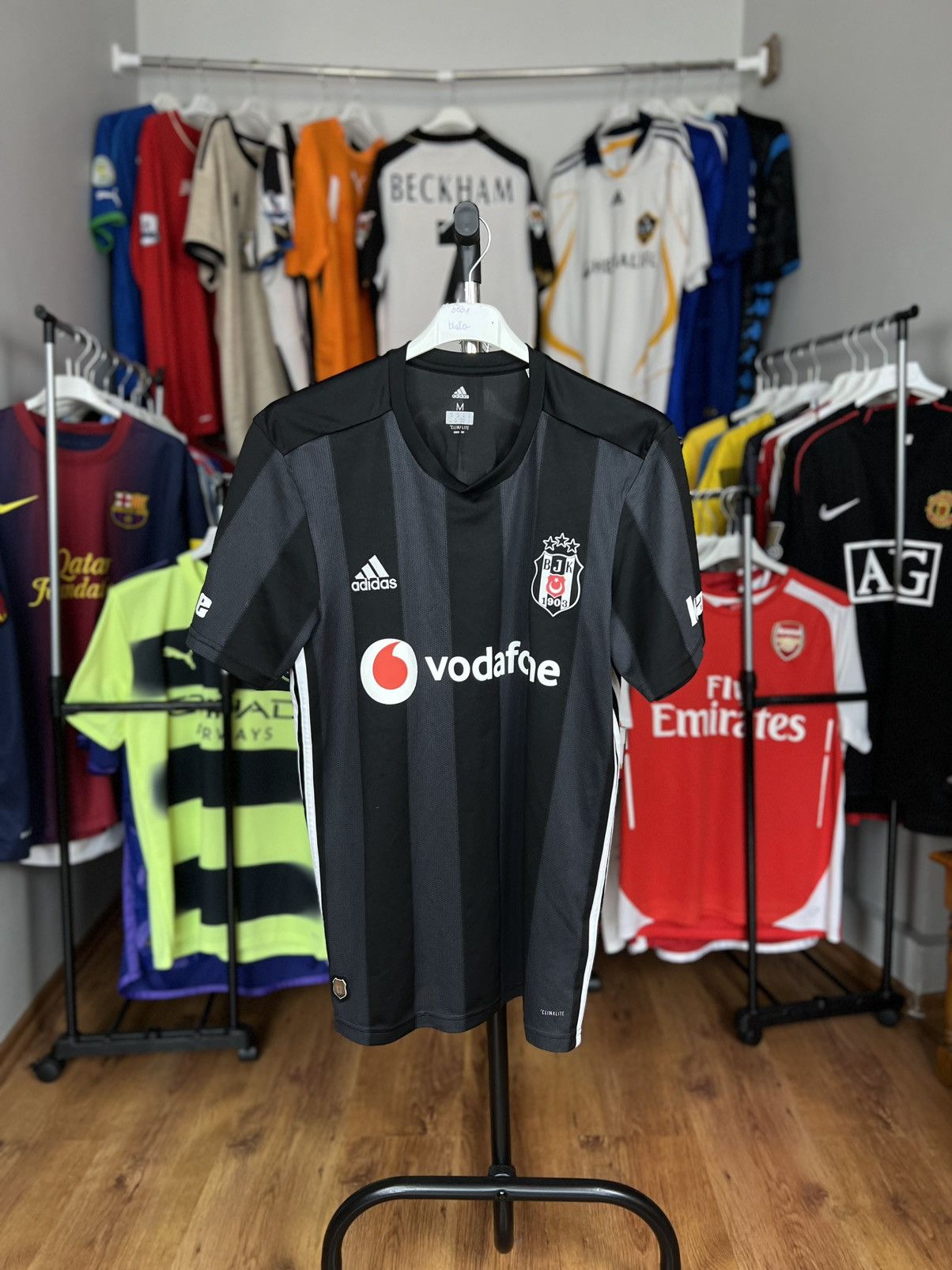 Adidas Soccer Jersey Adidas Besiktas 2018/19 Larin #95 Size US M / EU 48-50 / 2 - 2 Thumbnail