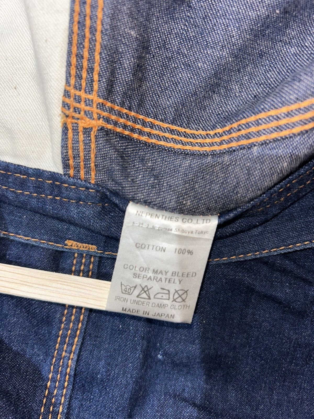 Nepenthes Nepenthes Carpenter Denim Pants Size US 32 / EU 48 - 15 Thumbnail