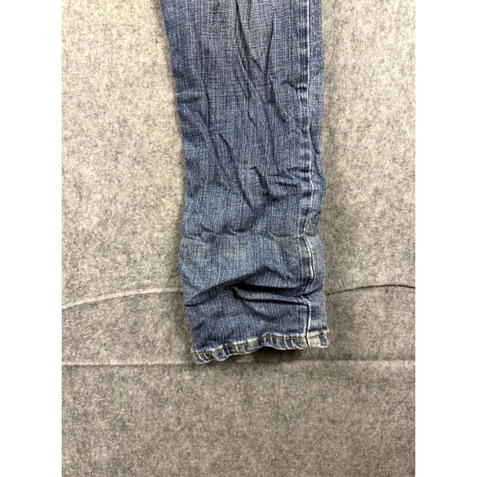 Levi's Levi's 524 Jeans Women Regular 15 M Medium Blue Denim Stretch 5-Pocket Straight Jeans 33in Inseam Medium Wash 80s 90s Size 36" / US 14 / IT 50 - 4 Thumbnail