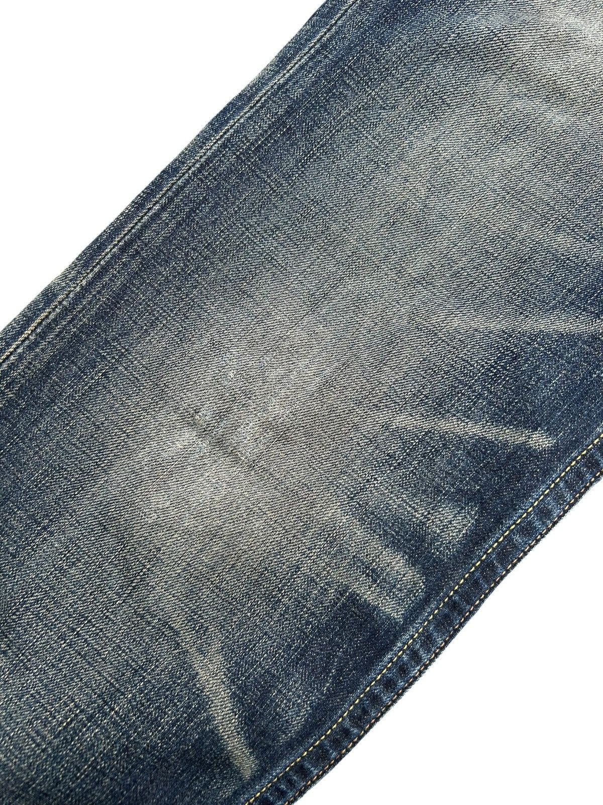 Kapital VINTAGE LEVIS HIPPIES STYLE RUSTY DISTRESSED DENIM JEANS Size US 30 / EU 46 - 11 Thumbnail