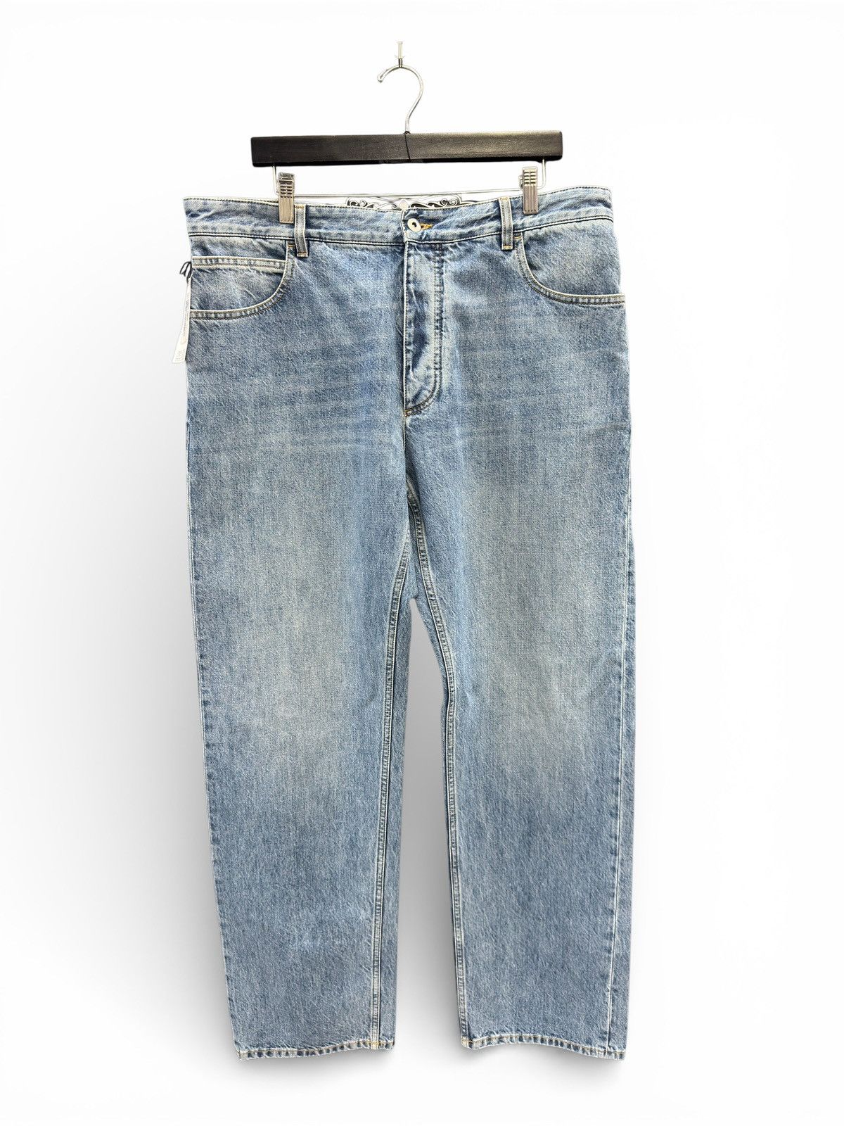 Bottega Veneta Bottega Veneta Wide Legged Denim Jeans Size US 34 / EU 50 - 2 Thumbnail