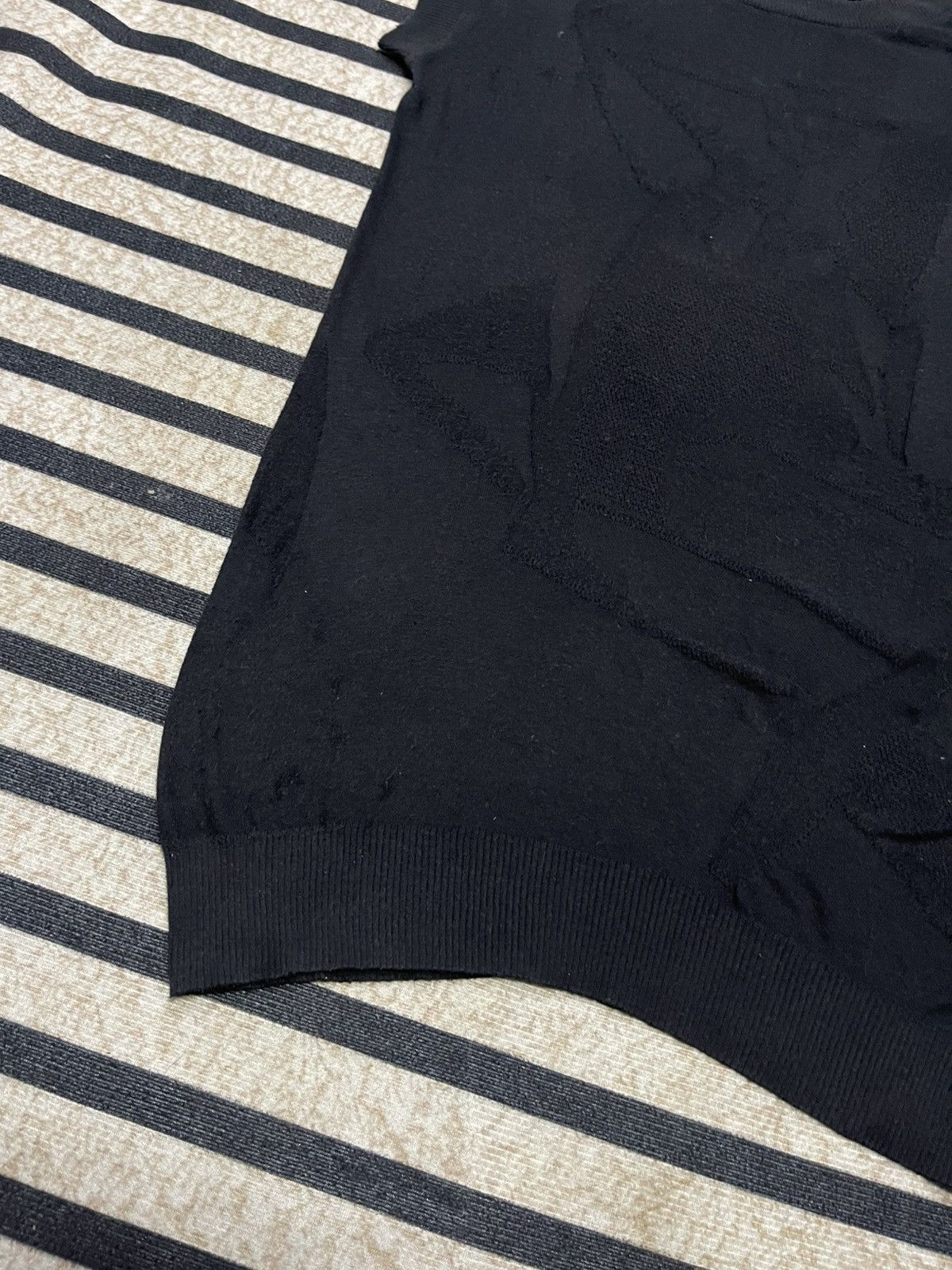 Y's VINTAGE YOHJI YAMAMOTO SLEEVELESS ABSTRACT DESIGN RARE Size US M / EU 48-50 / 2 - 5 Thumbnail