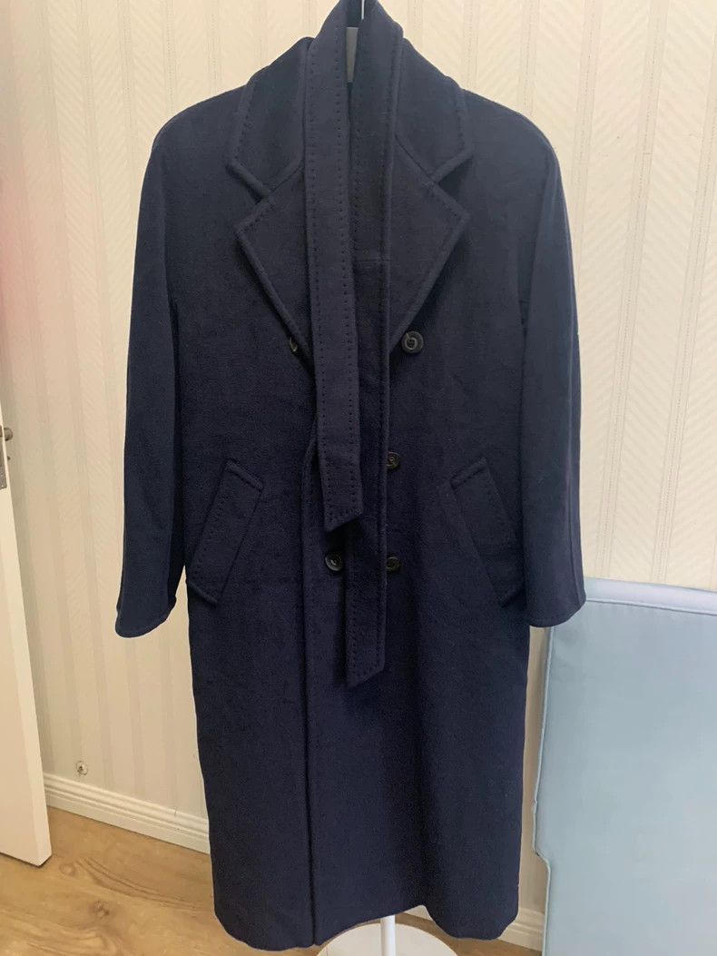 Max Mara Max Mara 101801 Coat, navy blue, navy blue, Size S / US 4 / IT 40 - 1 Thumbnail