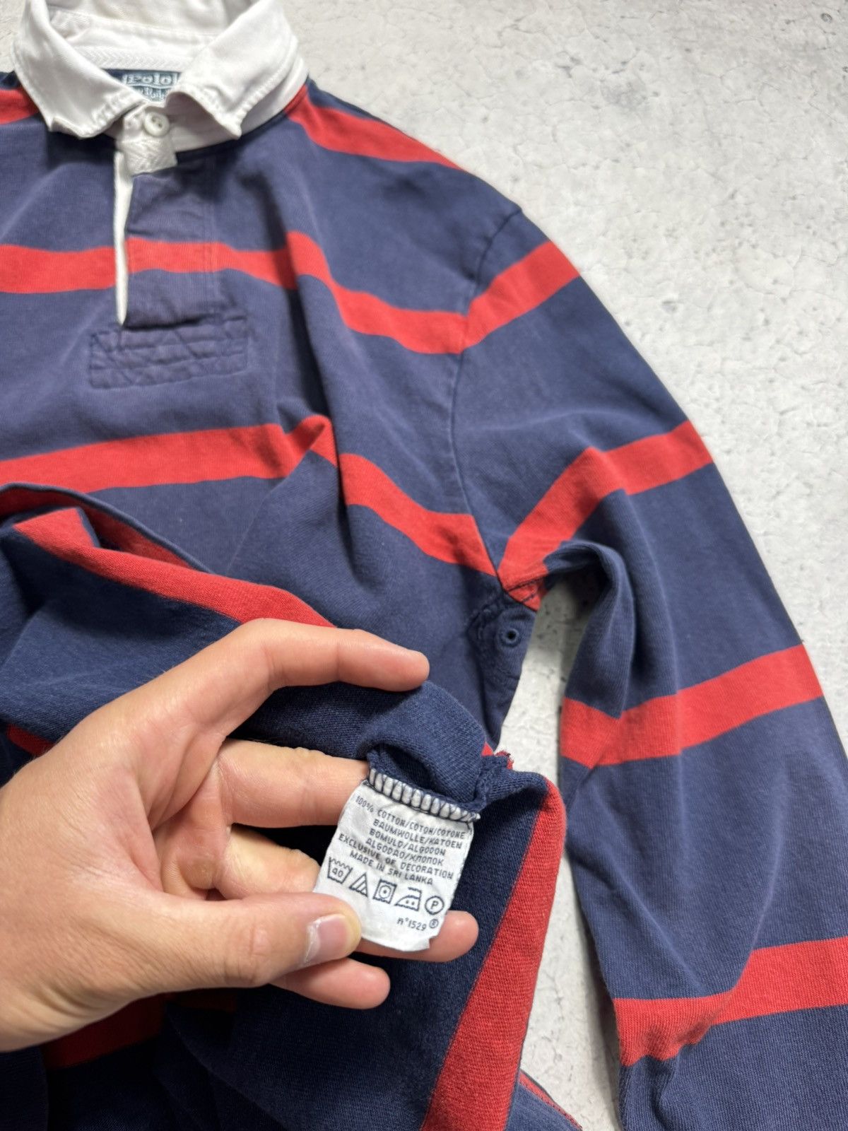 Polo Ralph Lauren Polo Ralph Lauren Rugby Sweatshirt Vintage 90’s PRL Size US L / EU 52-54 / 3 - 7 Thumbnail