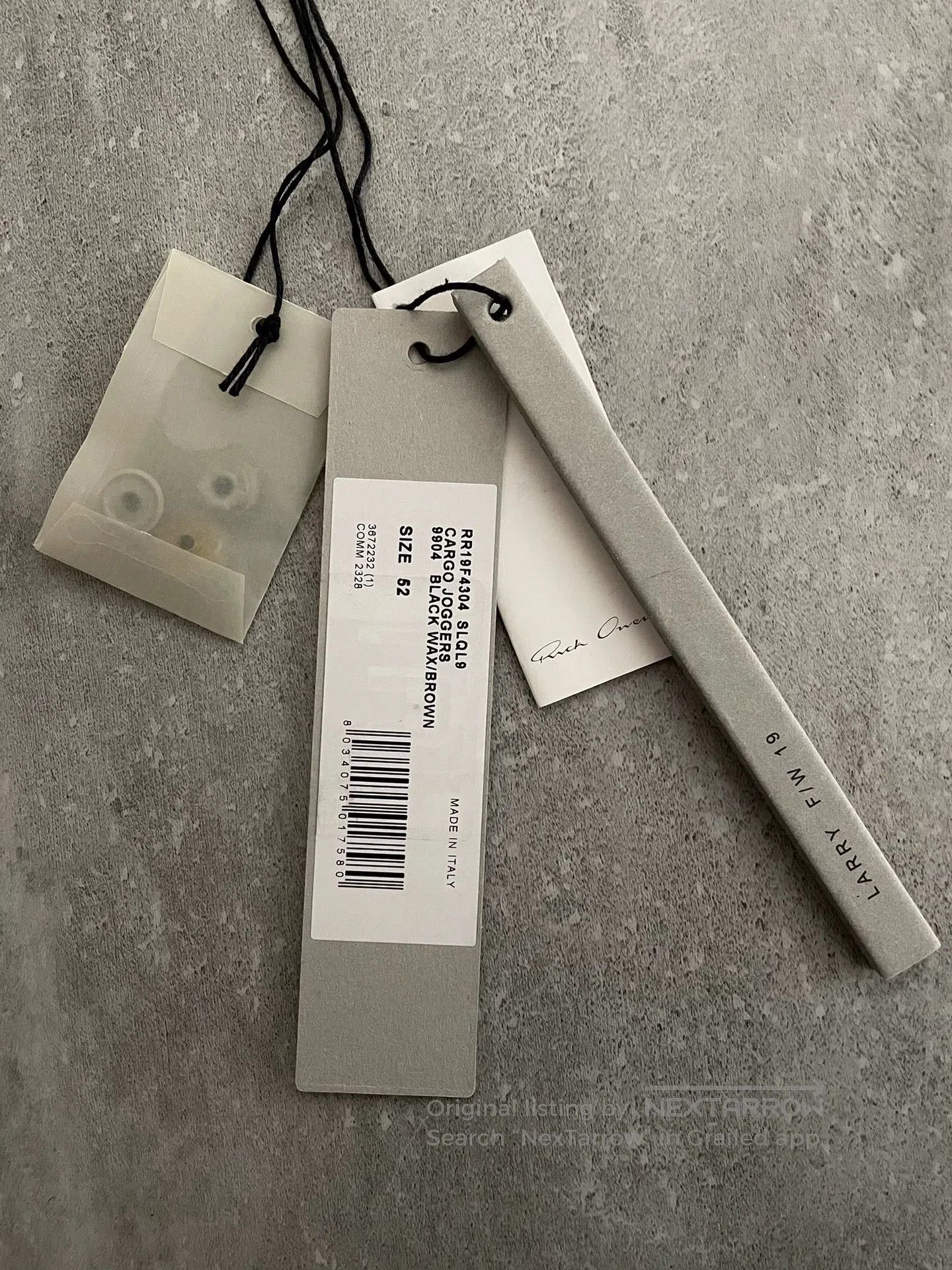 Rick Owens rick owens ro waxed finish cargo pants. Size US 42 / EU 58 - 4 Thumbnail