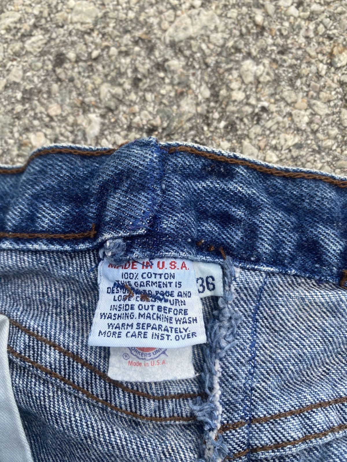 Calvin Klein Made in USA CALVIN KLEIN Jeans Size US 32 / EU 48 - 8 Thumbnail