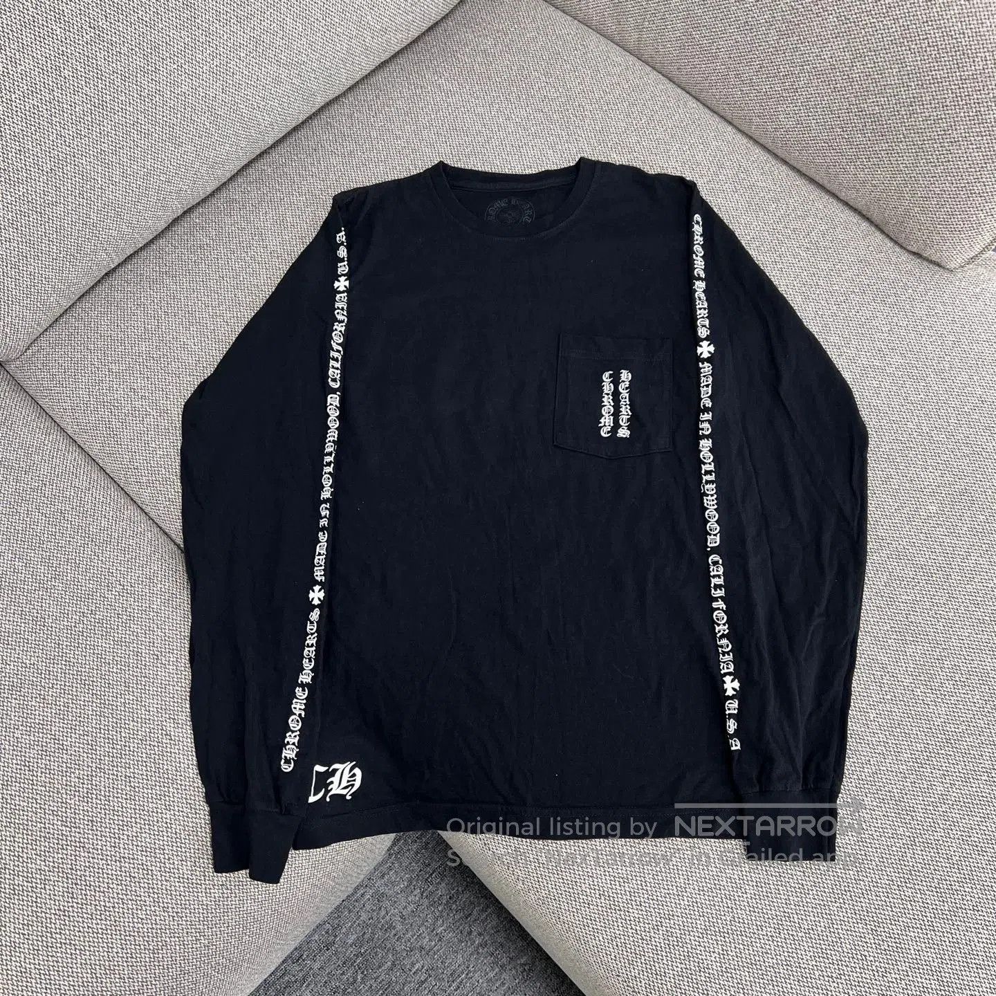 Chrome Hearts chrome hearts black long sleeve shirt. Size US S / EU 44-46 / 1 - 2 Thumbnail