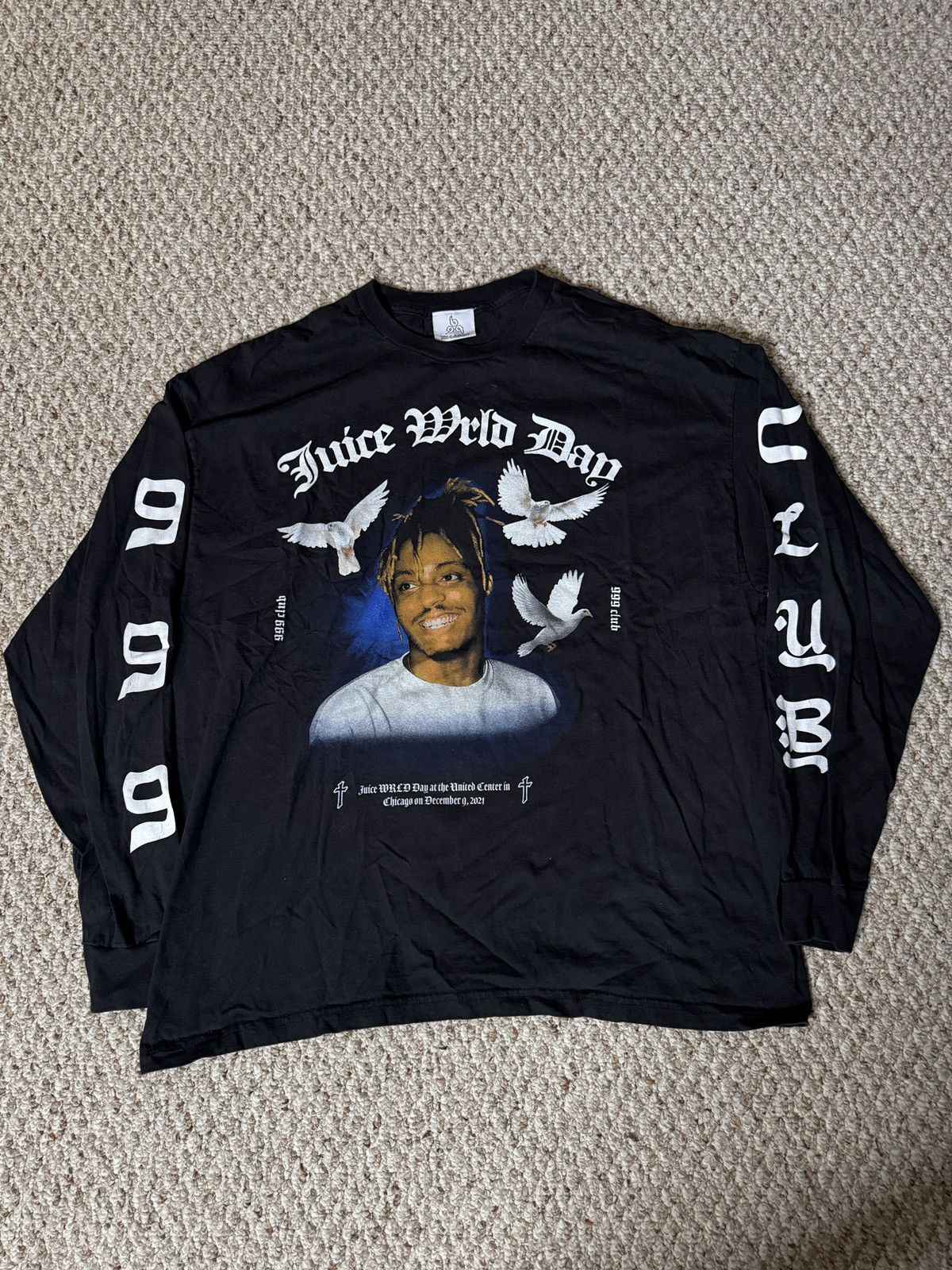 999 Club 999 Club Juice Wrld Day Long Sleeve Tee (2021) Size US XXL / EU 58 / 5 - 1 Thumbnail