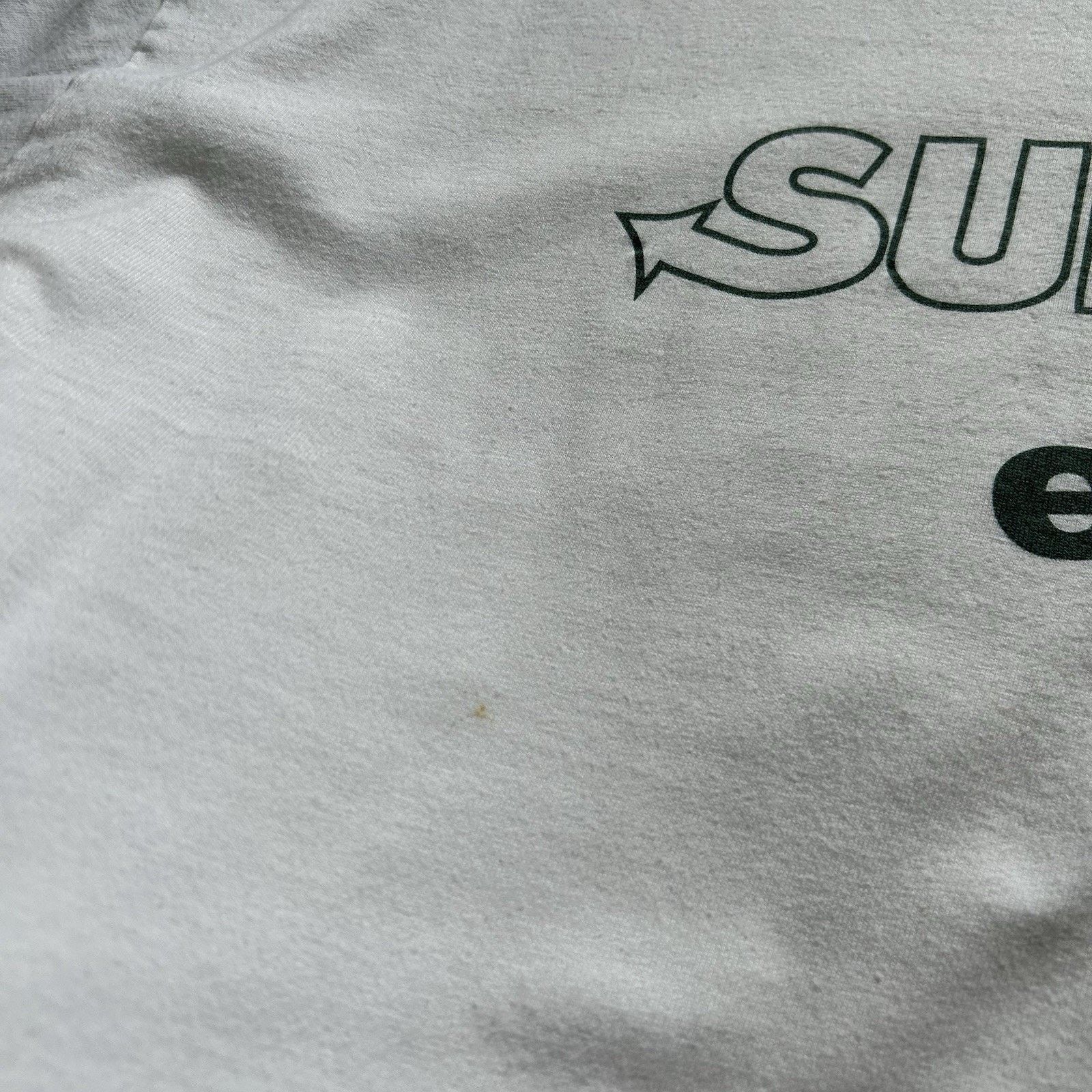 Hanes Vintage Y2K Subway T Shirt XXL Hanes Promo Graphic Tee White Size US XXL / EU 58 / 5 - 5 Thumbnail