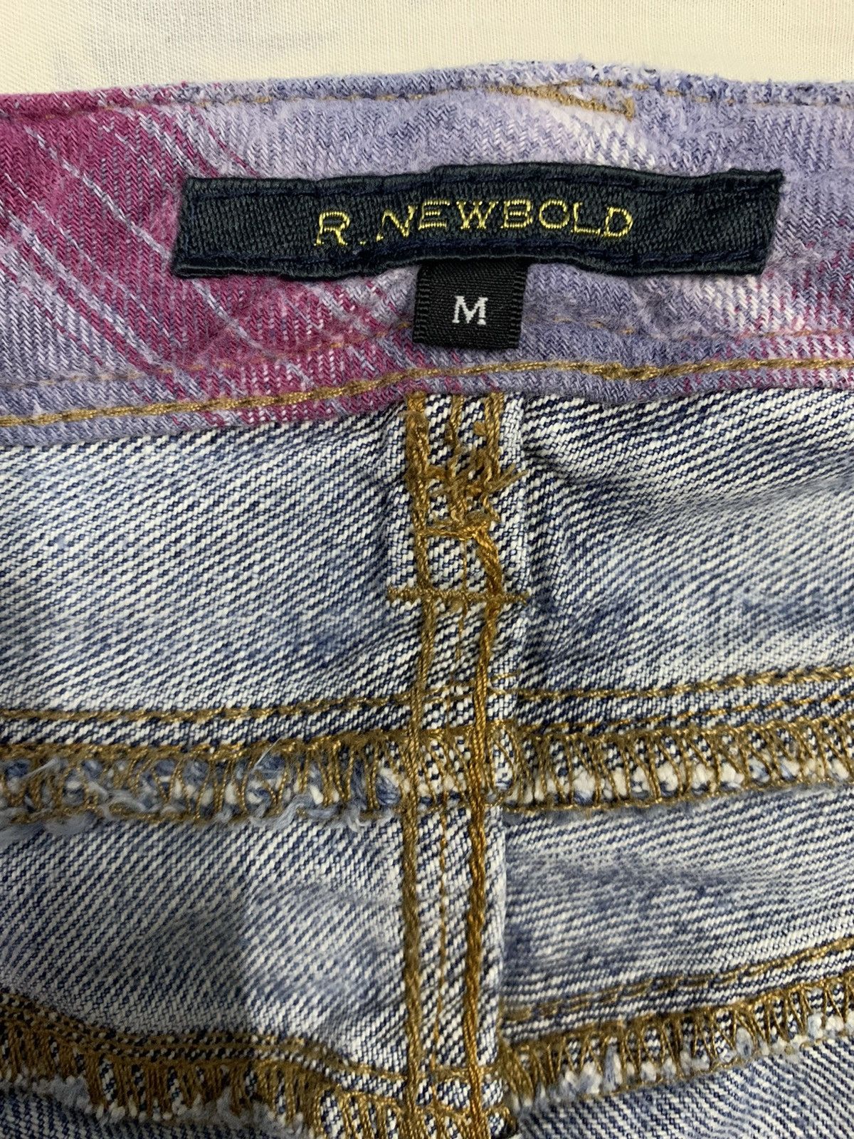Paul Smith Vintage 90s R.Newbold Loose Fit Ripped Jeans by Paul Smith Size US 30 / EU 46 - 17 Thumbnail