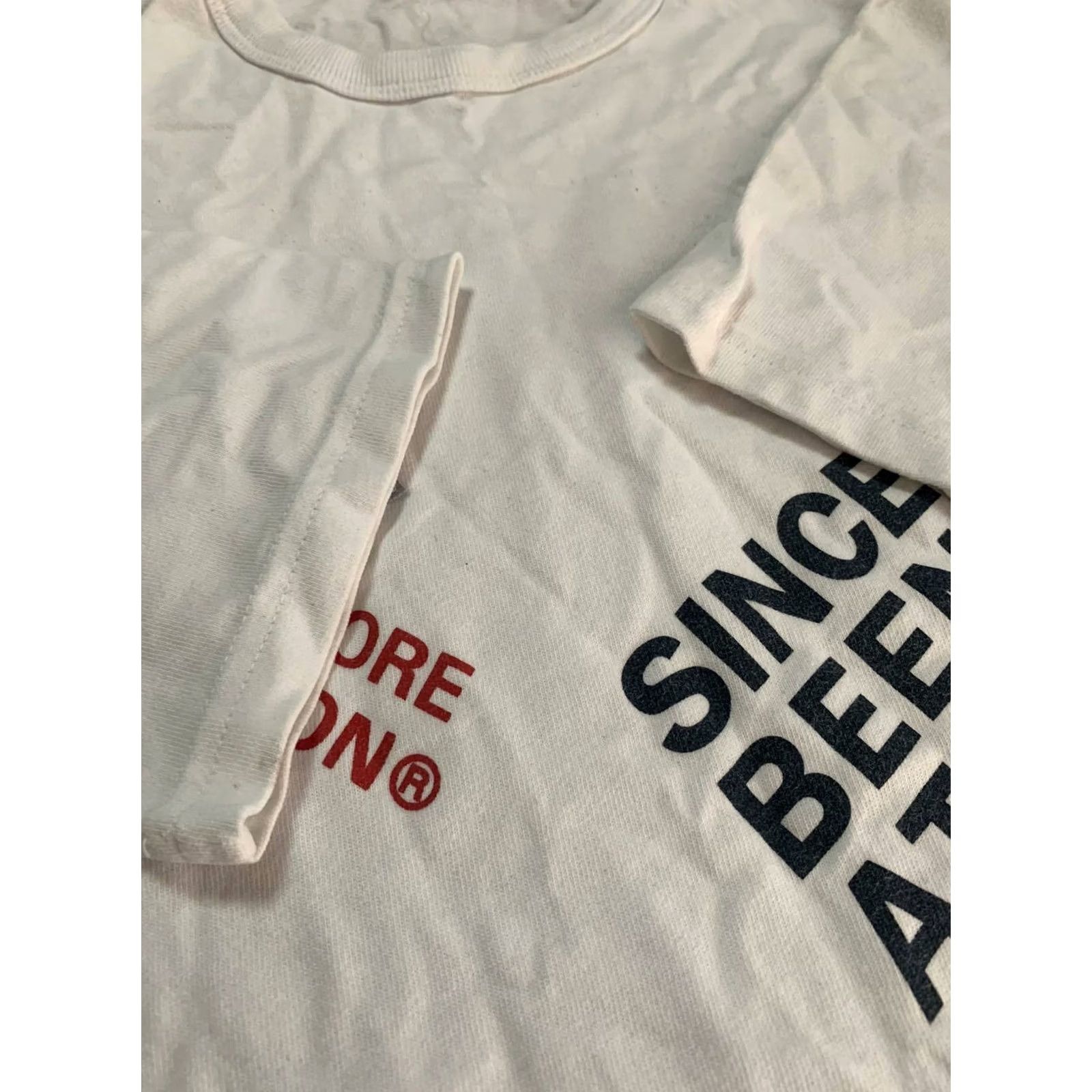 Champion CHAMPION MENS SHORT SLEEVE SHIRT T-SHIRT TEE JERSEY TRIKOT CAMISETA SIZE S White Logo Vintage: No Size US S / EU 44-46 / 1 - 5 Thumbnail