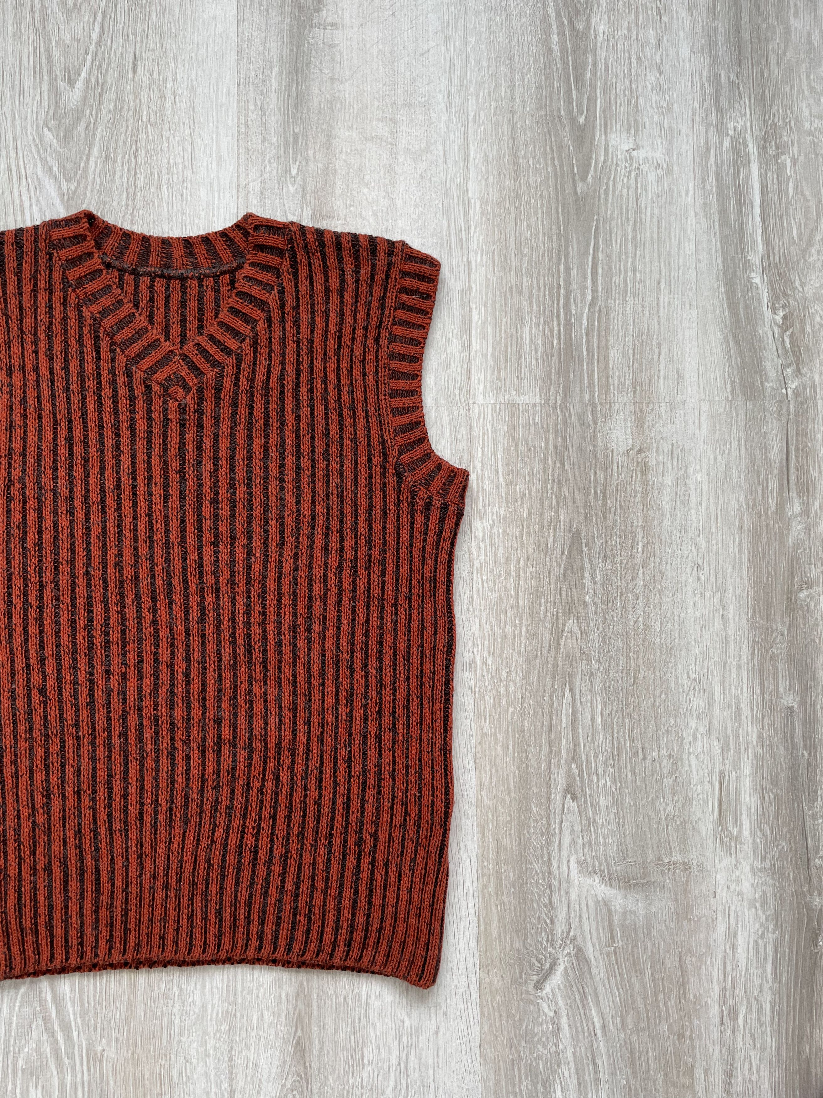 Vintage Vintage Knit Vest Size US S / EU 44-46 / 1 - 4 Thumbnail