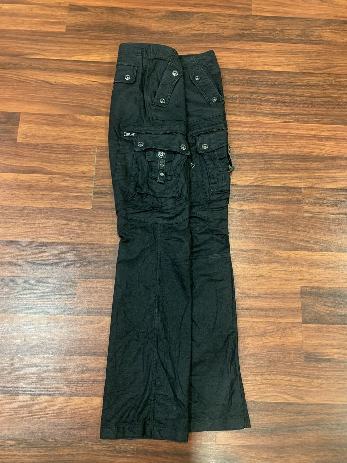 Tornado Mart Tornado Mart Waxed Cargo Pants Size US 34 / EU 50 - 3 Thumbnail