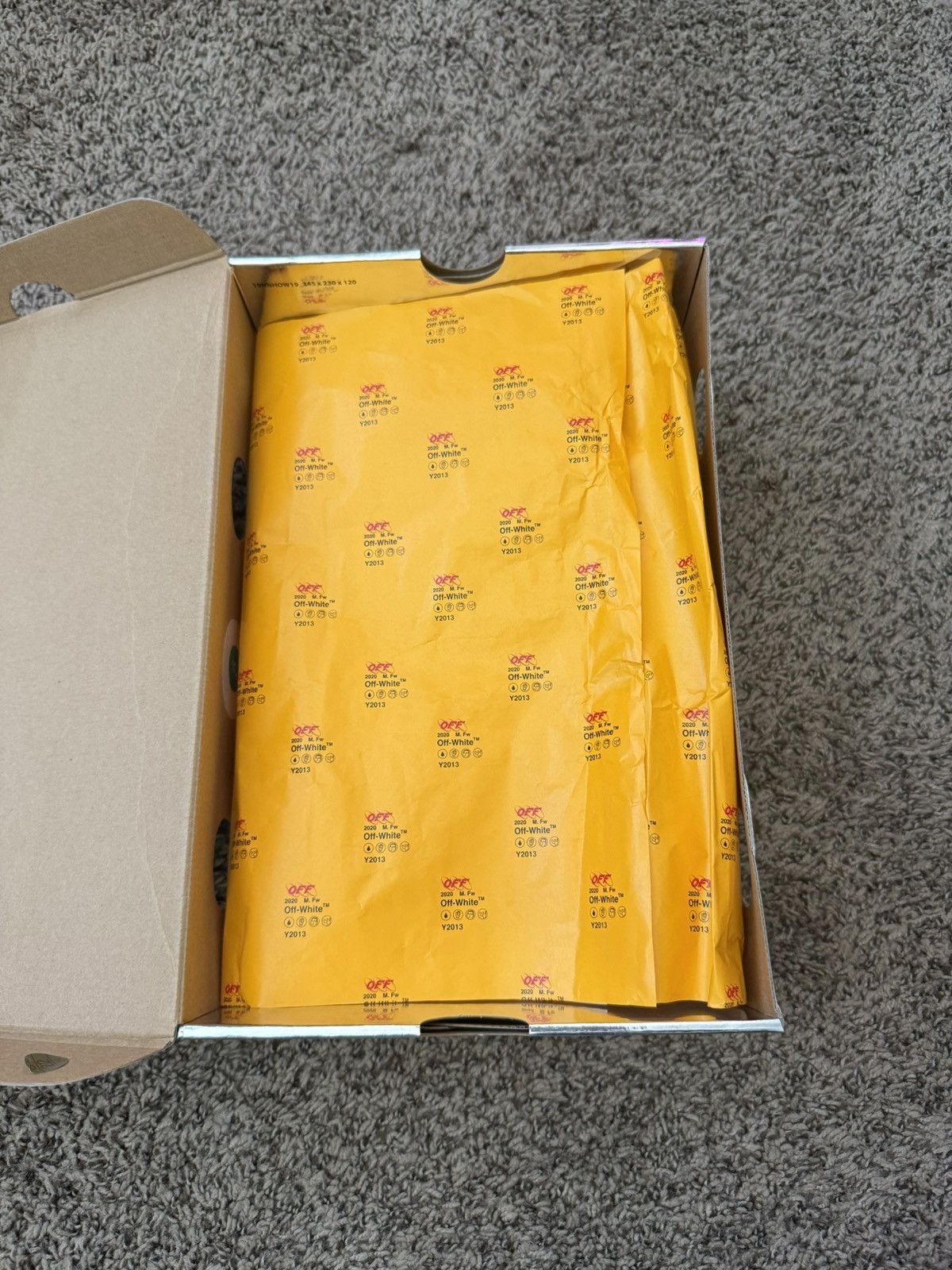 Nike × Off-White Off White x Nike University Gold Michigan Dunk Size US 13 / EU 46 - 15 Thumbnail