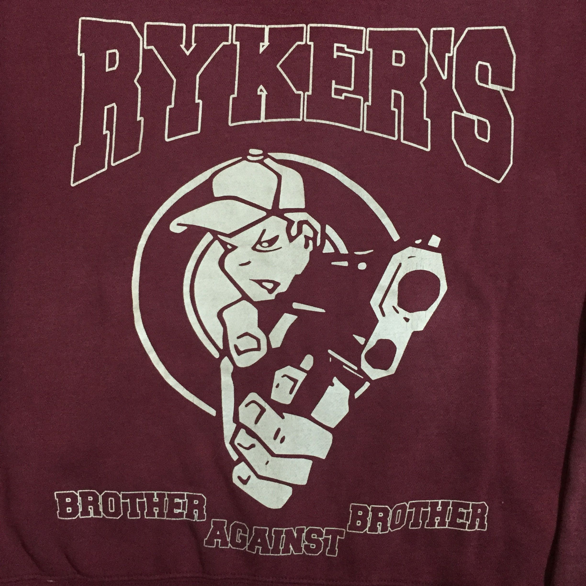 Band Tees Vintage 80s Ryker’s Brother Against Brother Zipper Hoodie Size US S / EU 44-46 / 1 - 3 Thumbnail