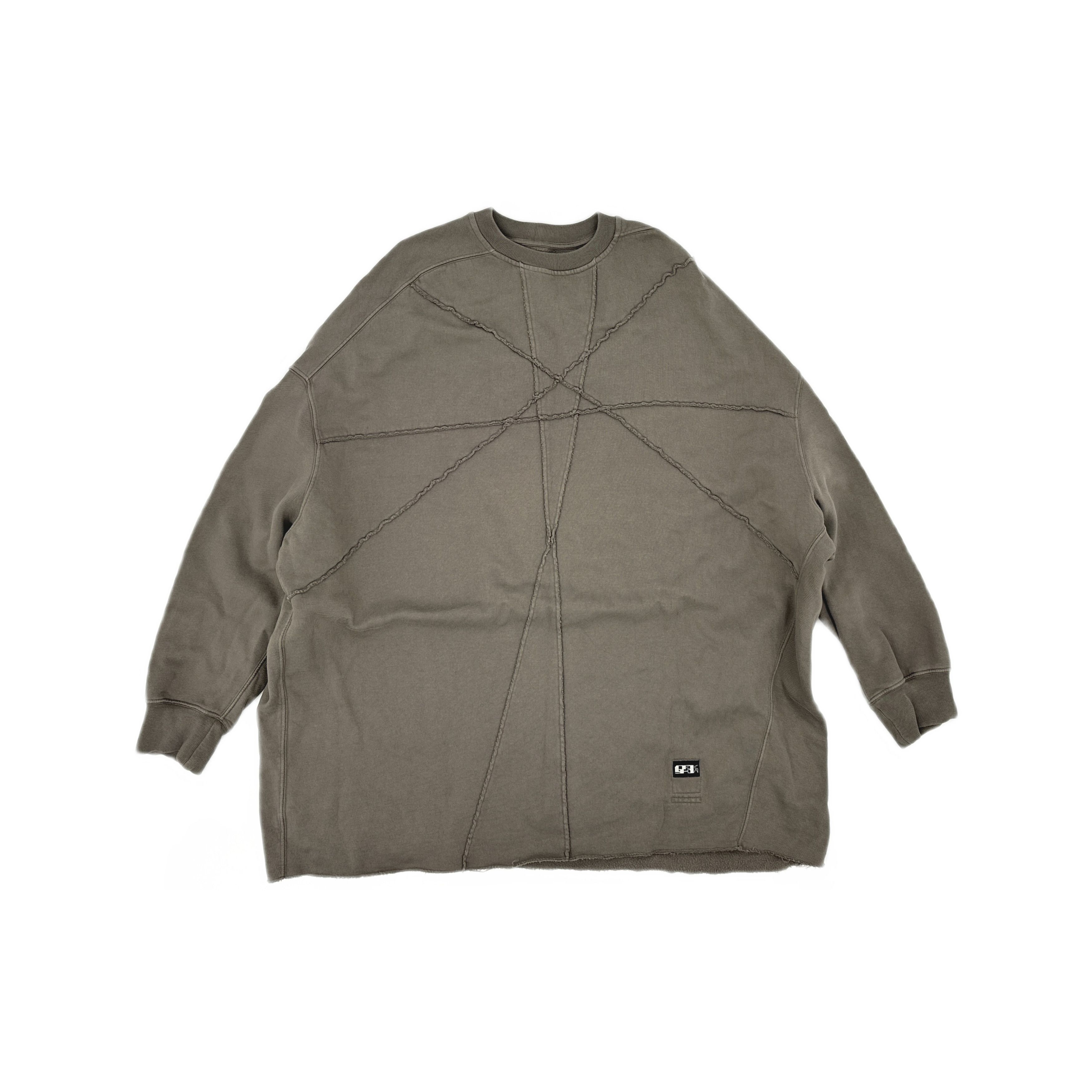 Rick Owens Drkshdw Rick Owens DRKSHDW Pentagram Stitch Sweatshirt ONE SIZE Size US M / EU 48-50 / 2 - 1 Thumbnail