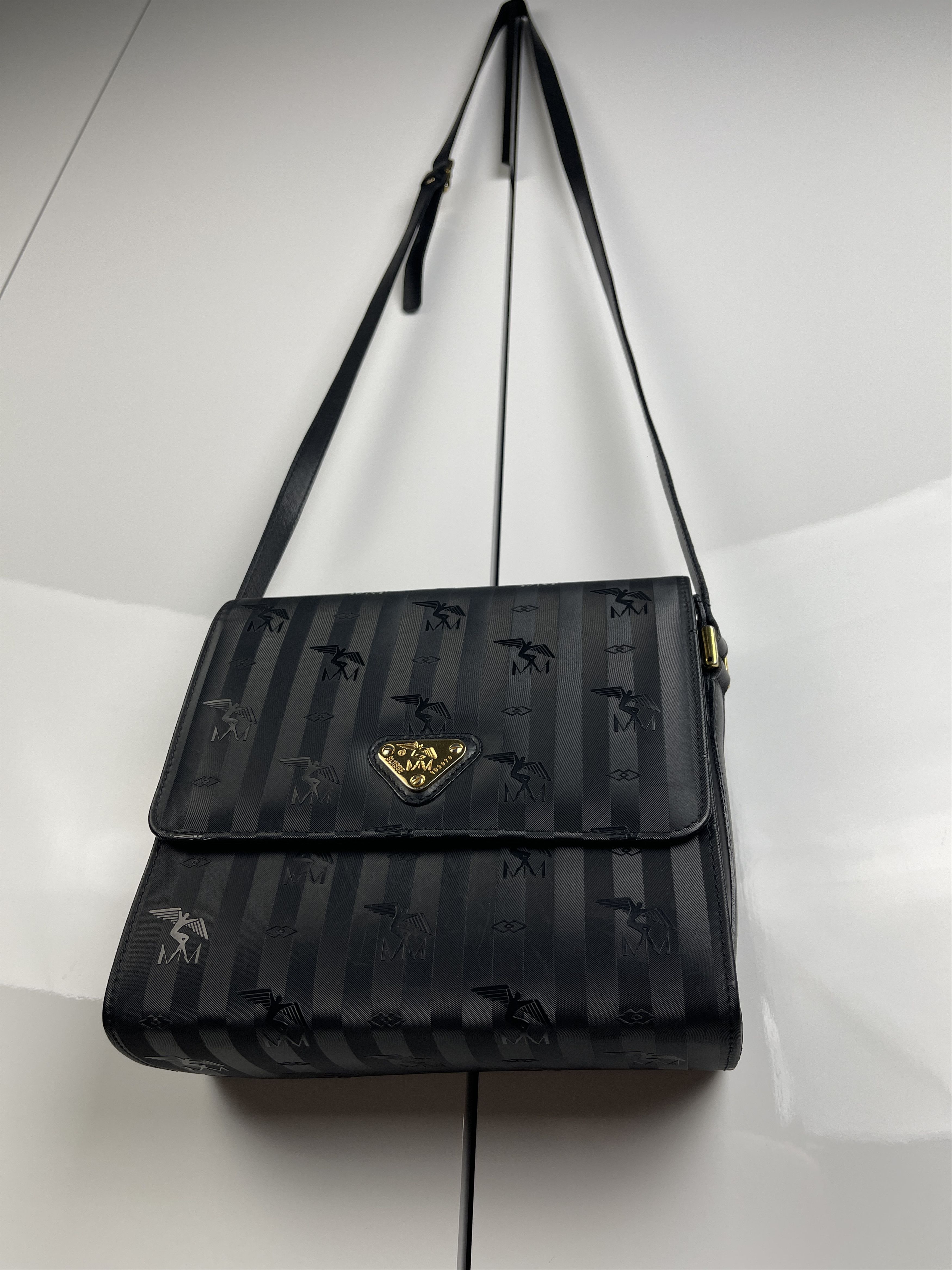 Designer Maison Mollerus Small Shoulder Bag in Black, Women's